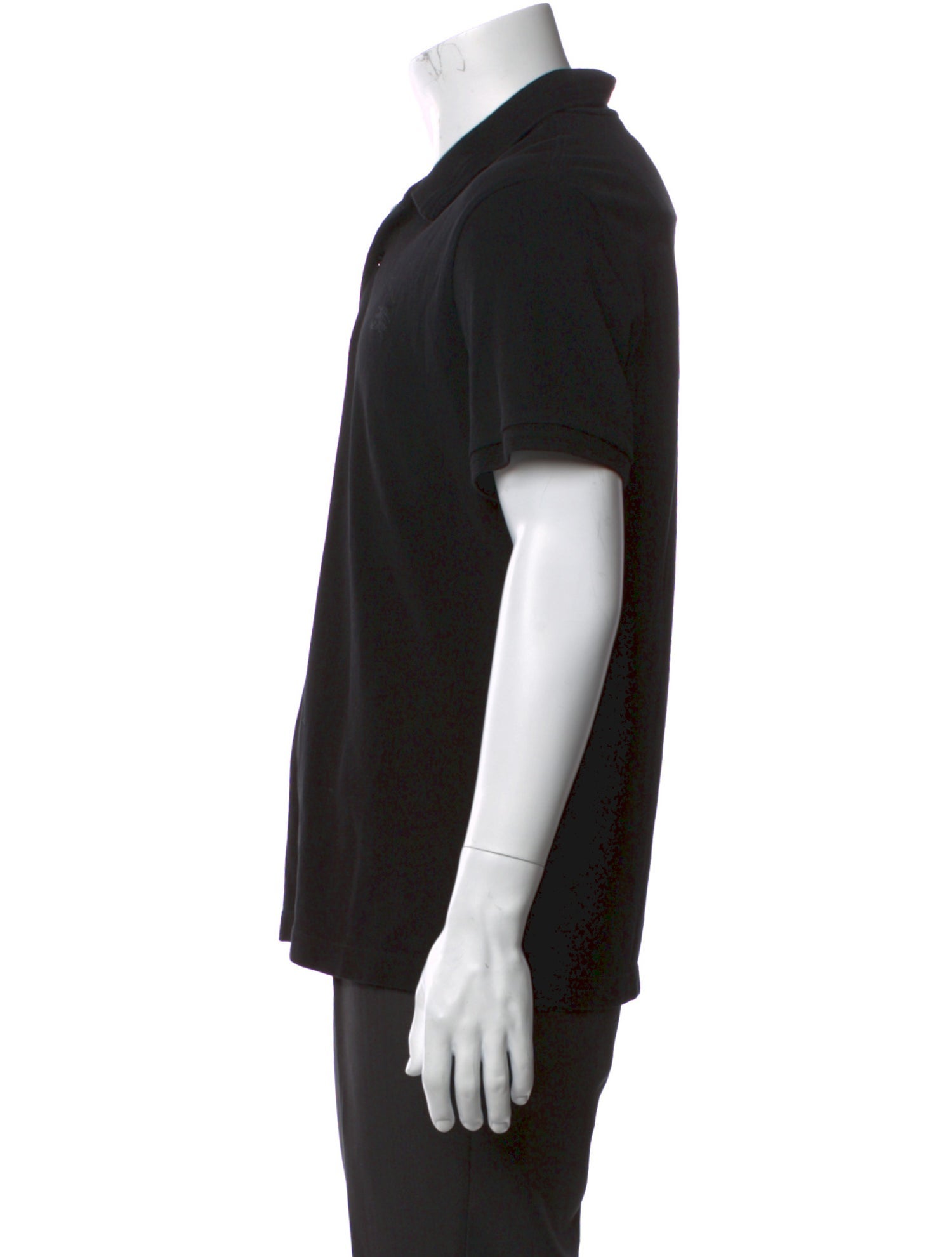 Burberry Crew Neck Short Sleeve Polo Shirt