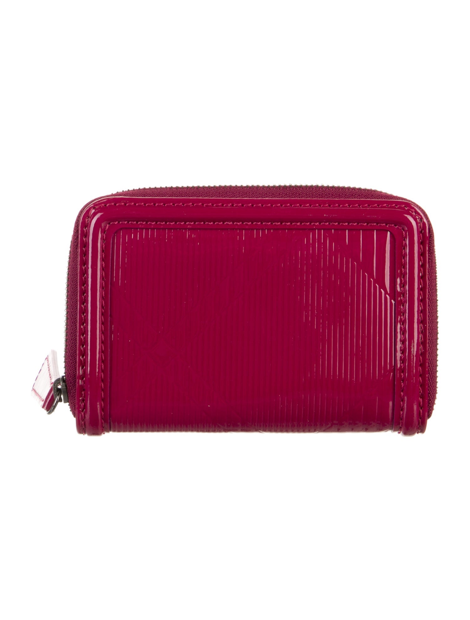 Burberry Patent Leather Compact Wallet