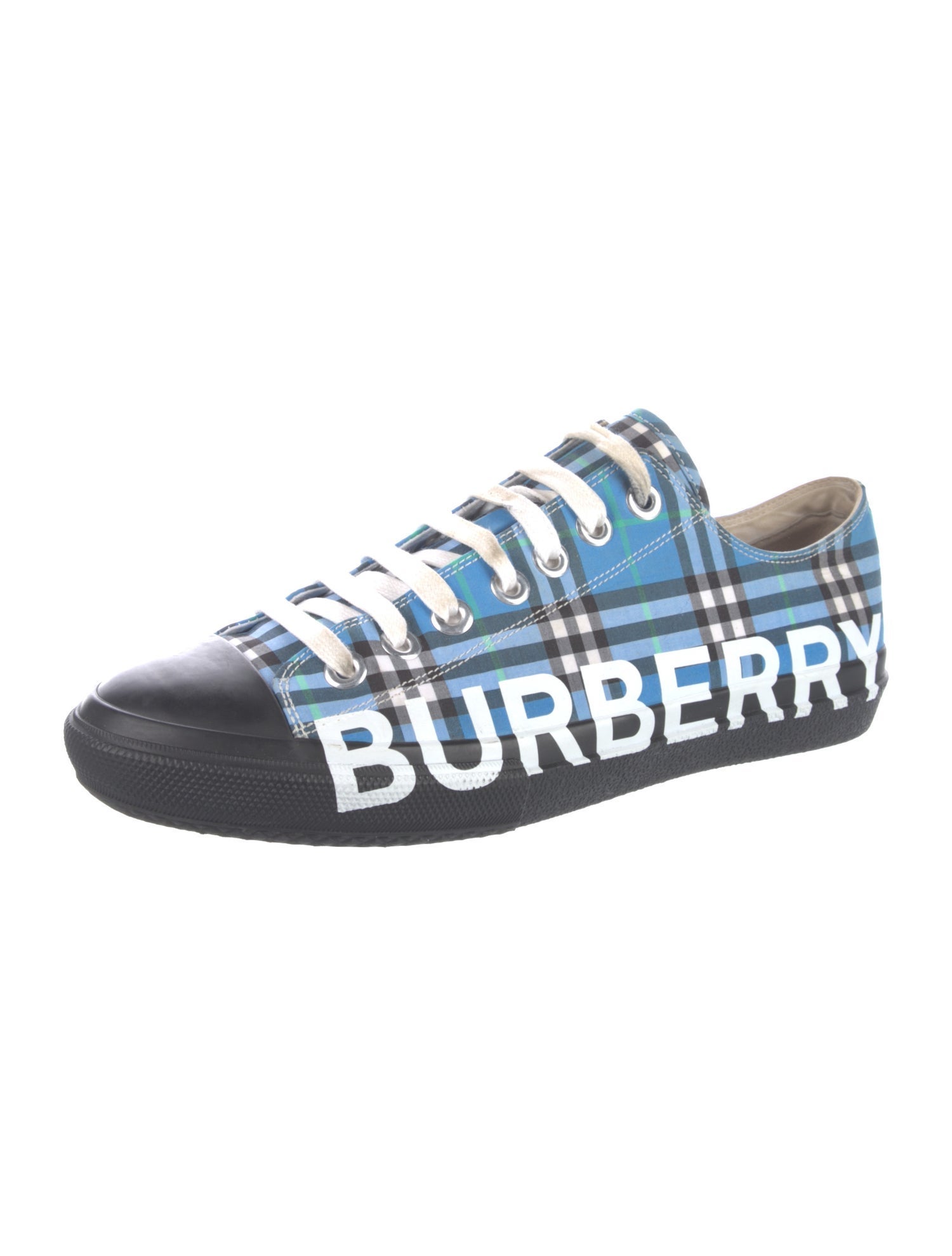 Burberry Canvas Printed Sneakers