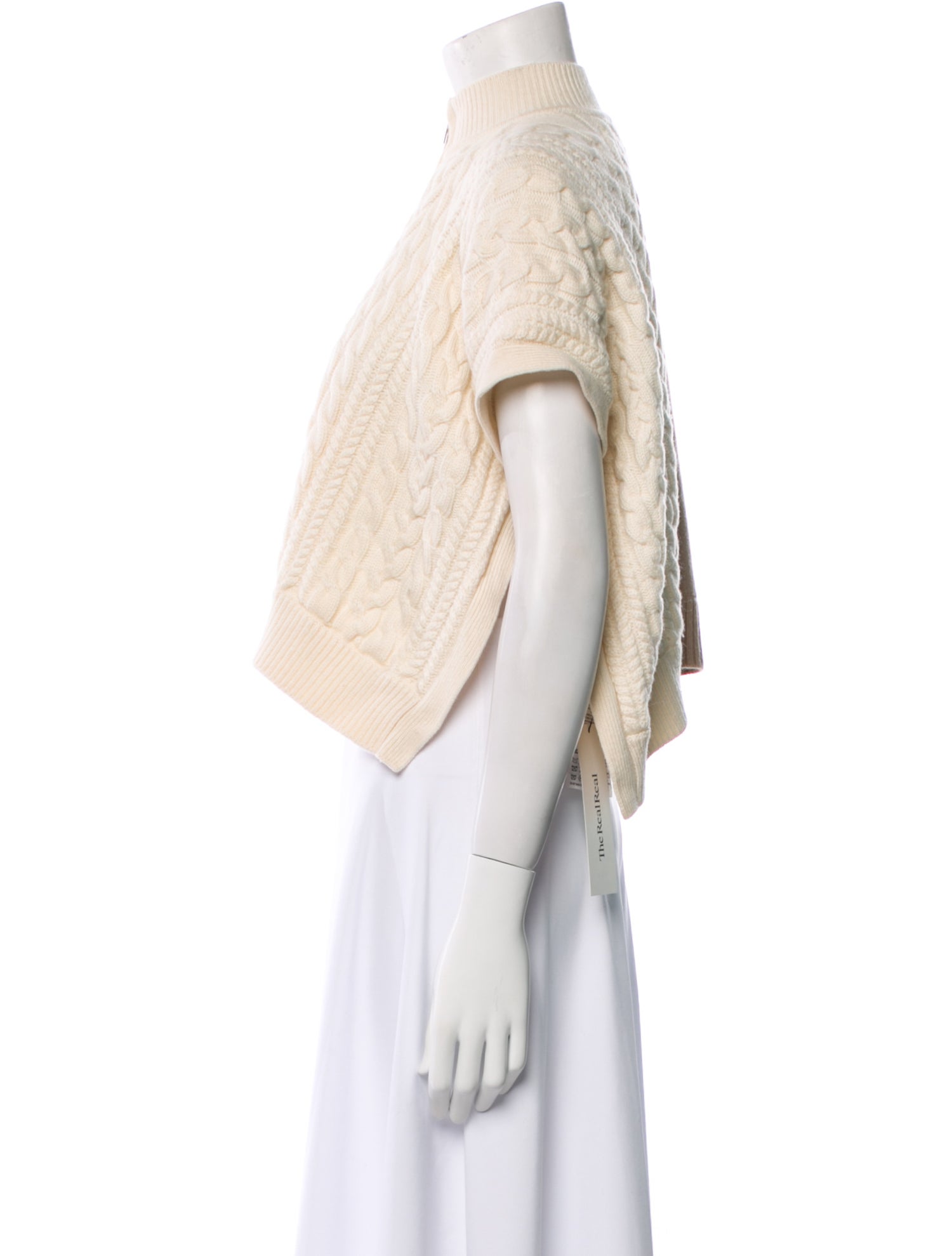 Burberry Wool Colorblock Pattern Sweater