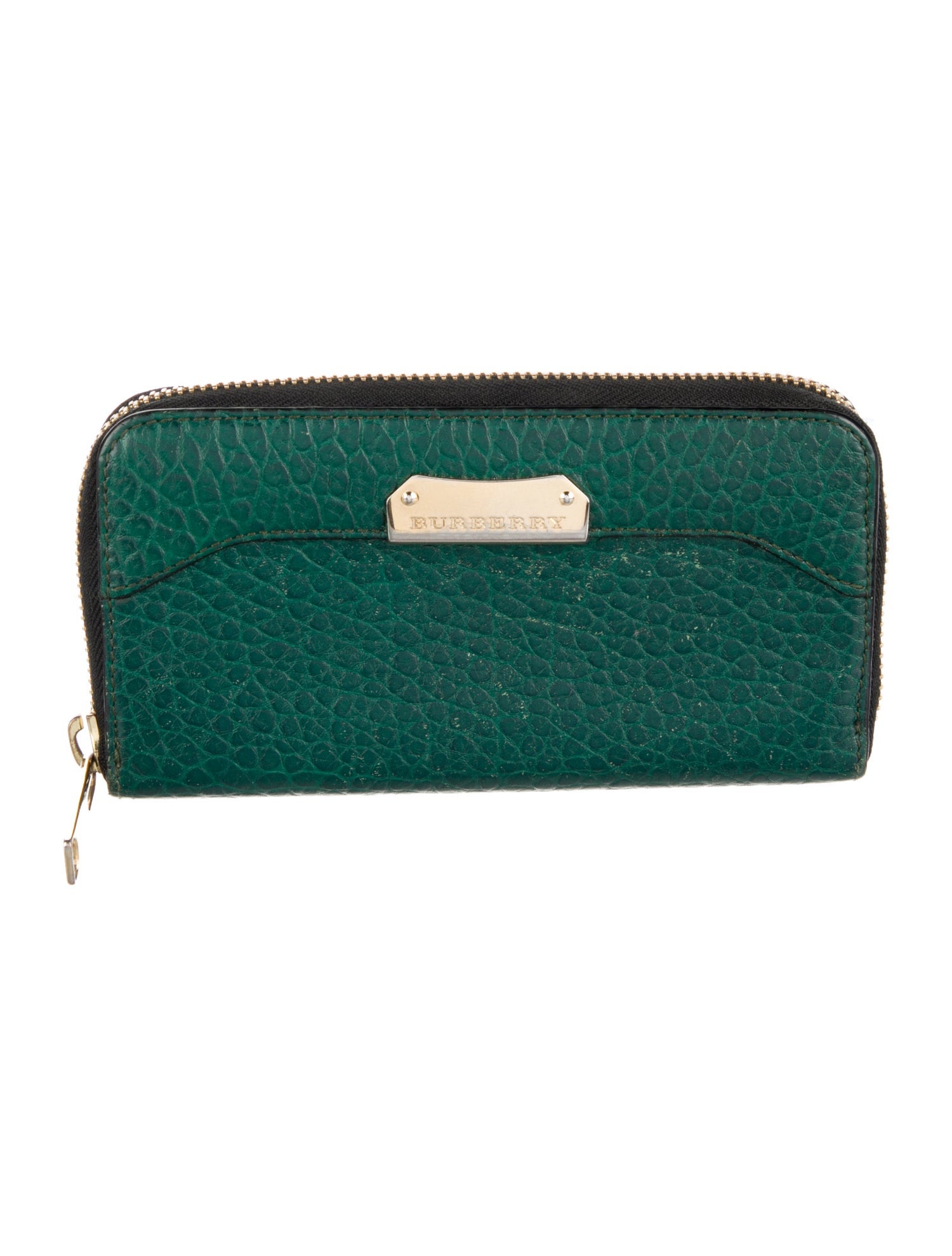 Burberry Leather Continental Wallet