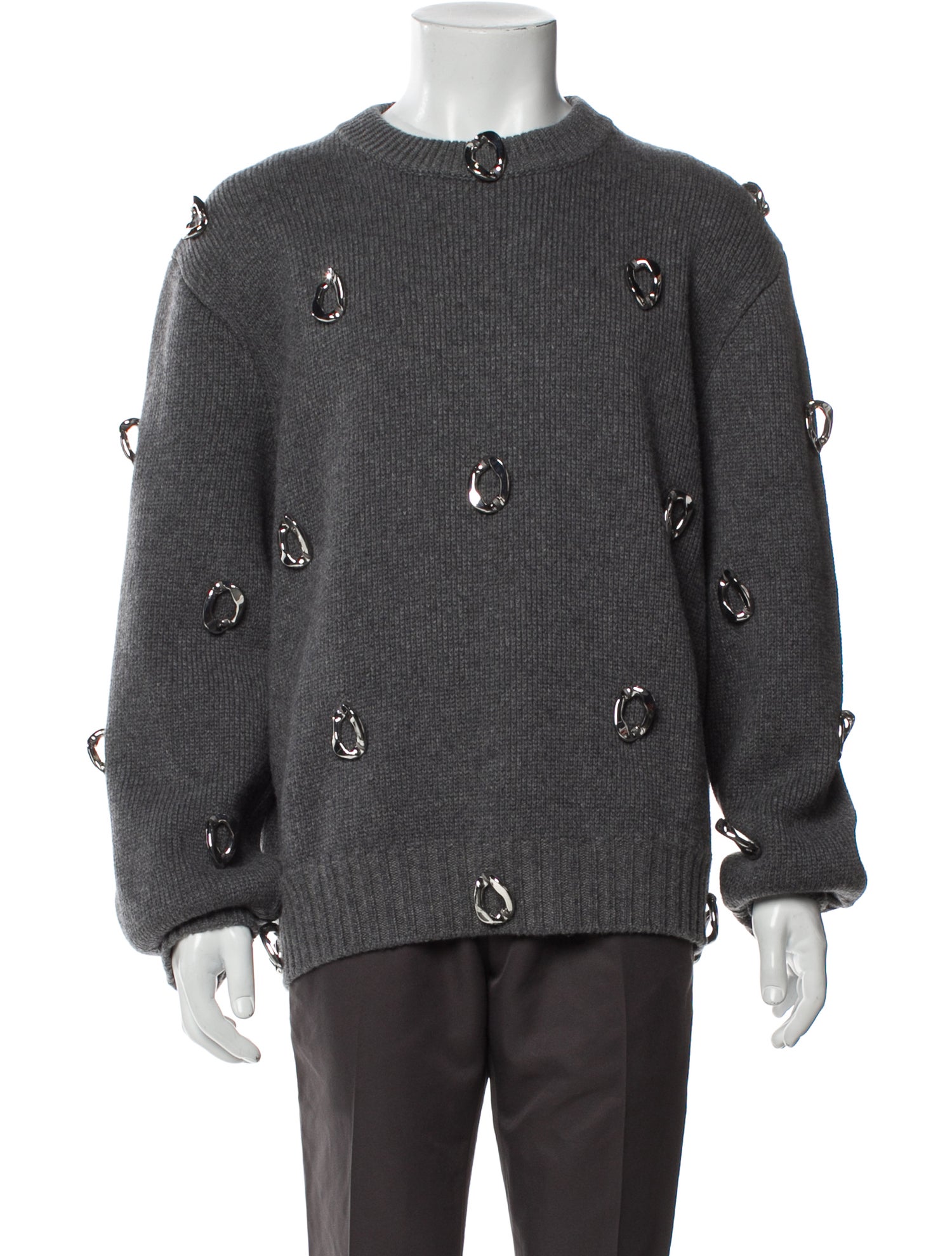 Burberry Cashmere Crew Neck Cardigan