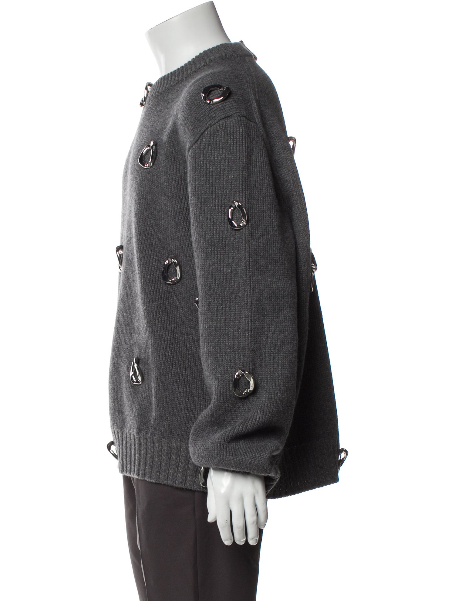 Burberry Cashmere Crew Neck Cardigan