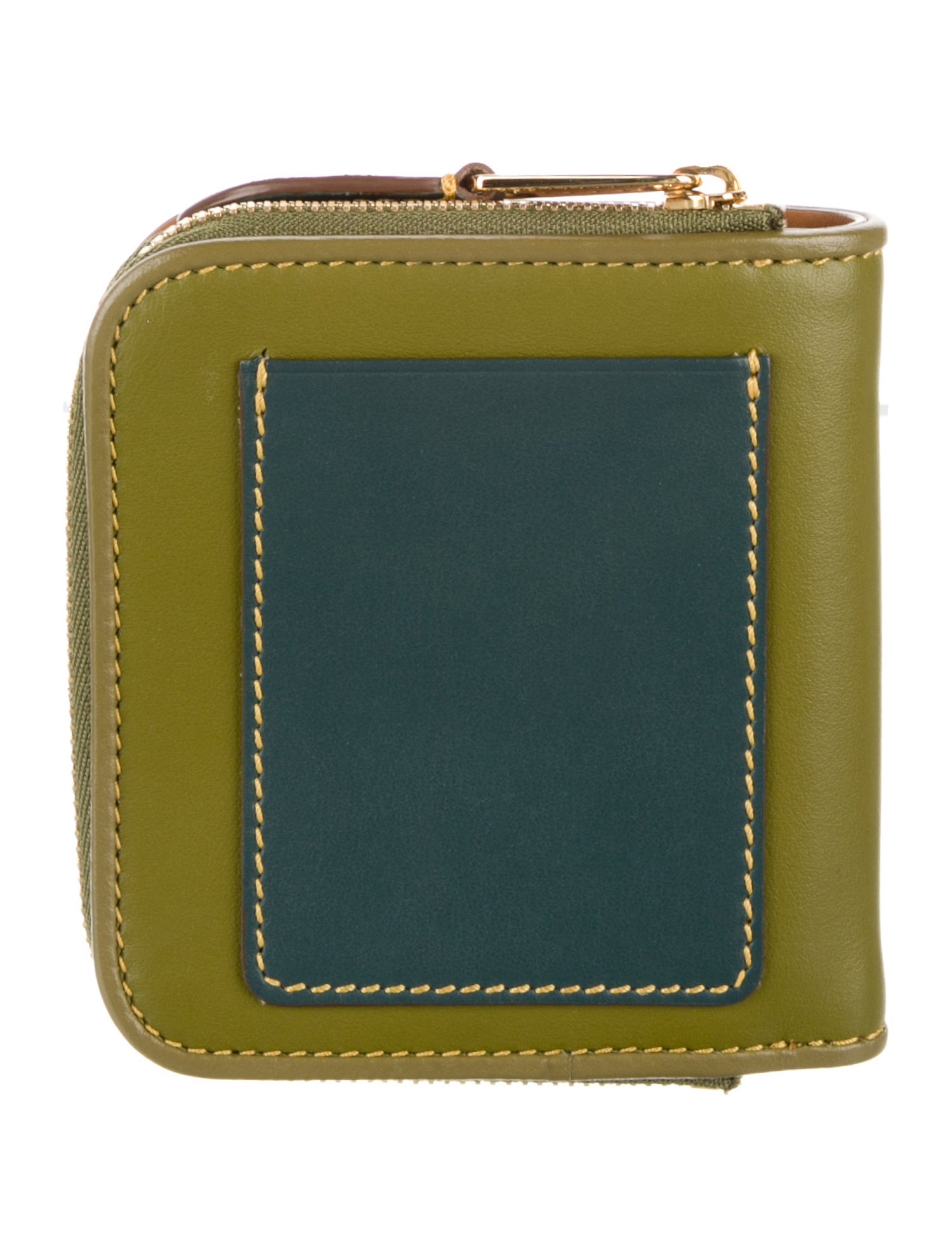 Burberry Leather Graphic Print Wallet