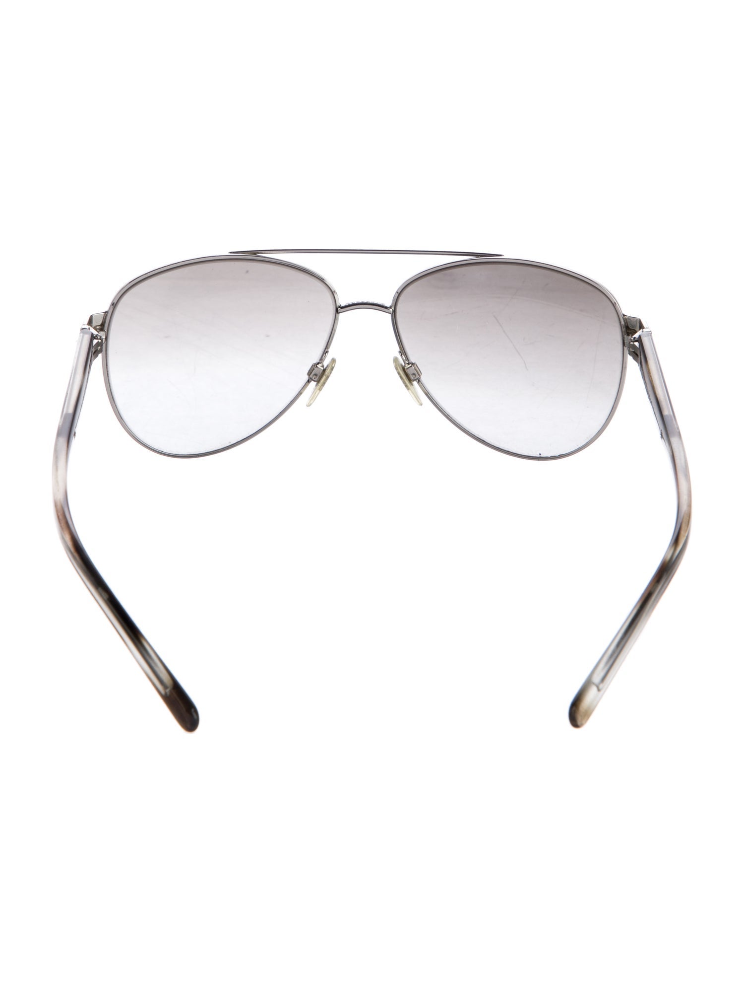 Burberry Aviator Tinted Sunglasses