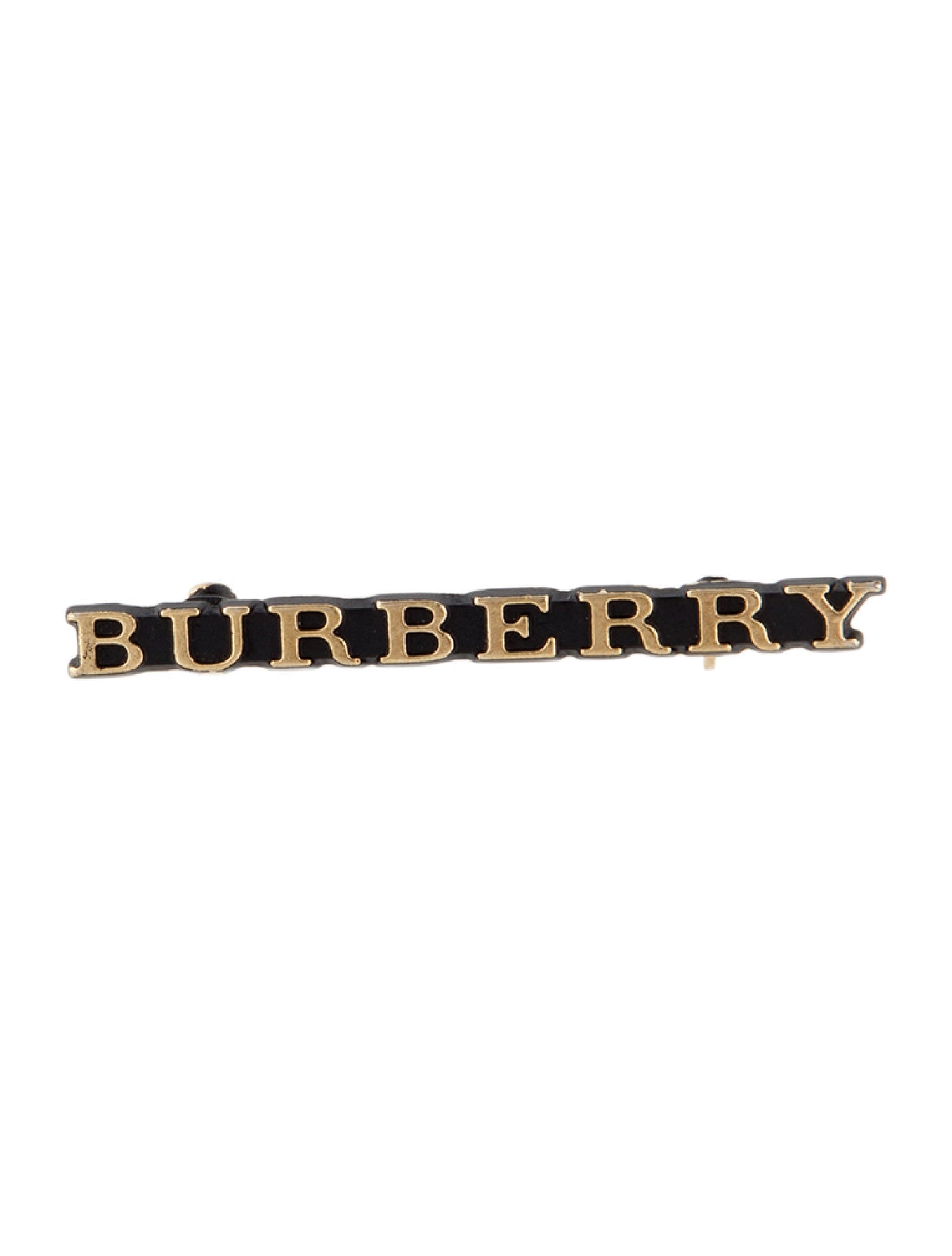 Burberry Enamel Pin Brooch