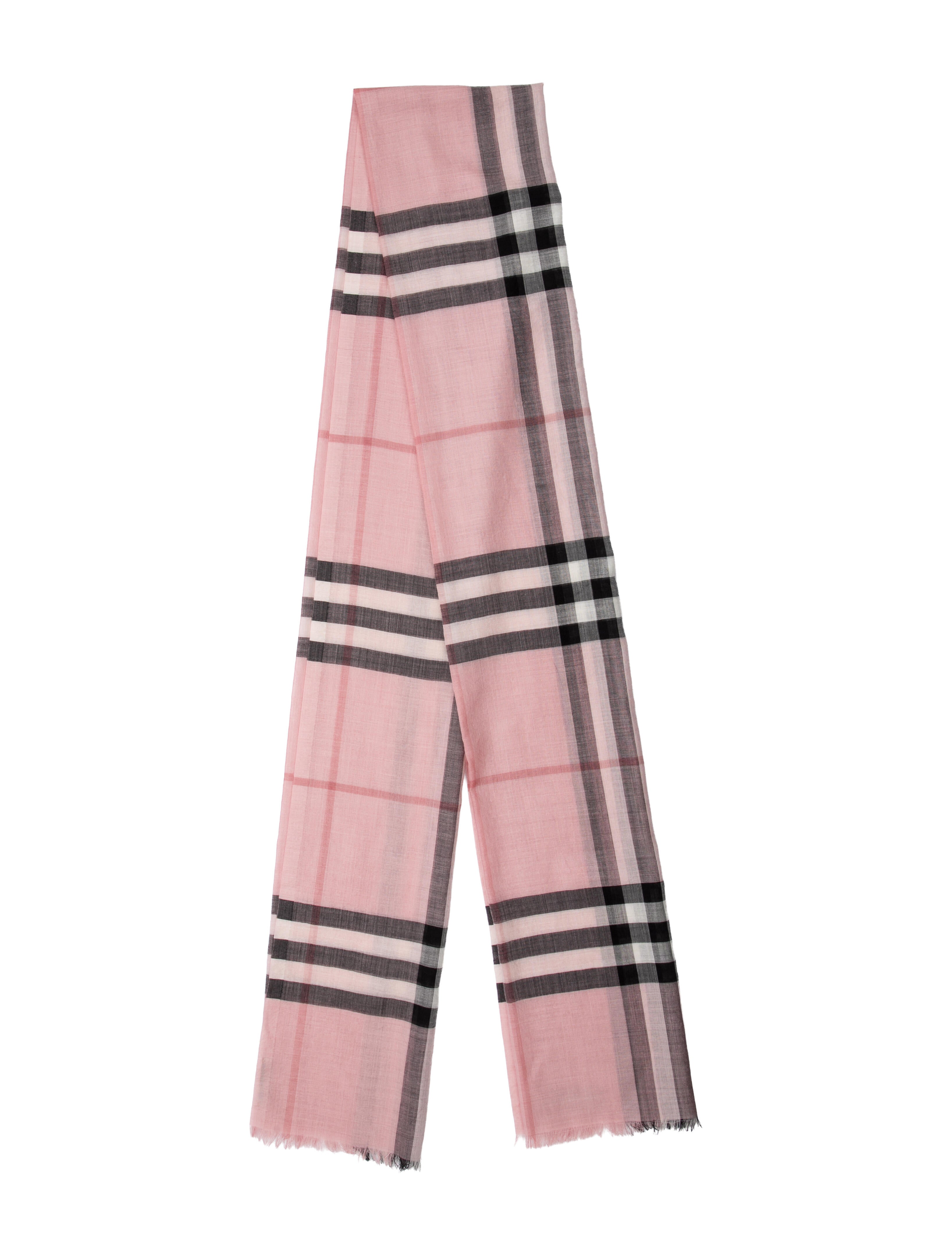 Burberry Wool Striped Scarf