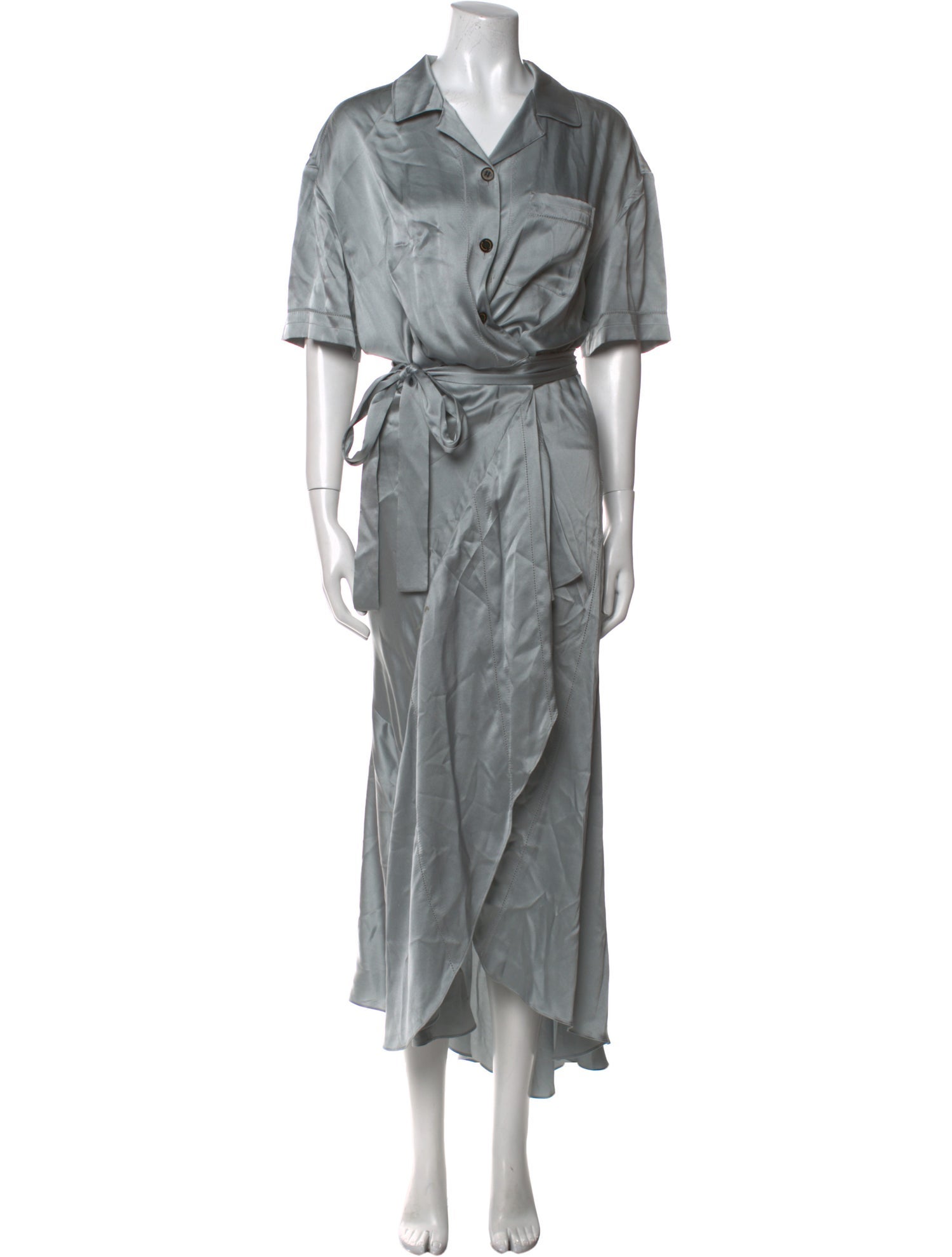 Burberry Silk Long Dress