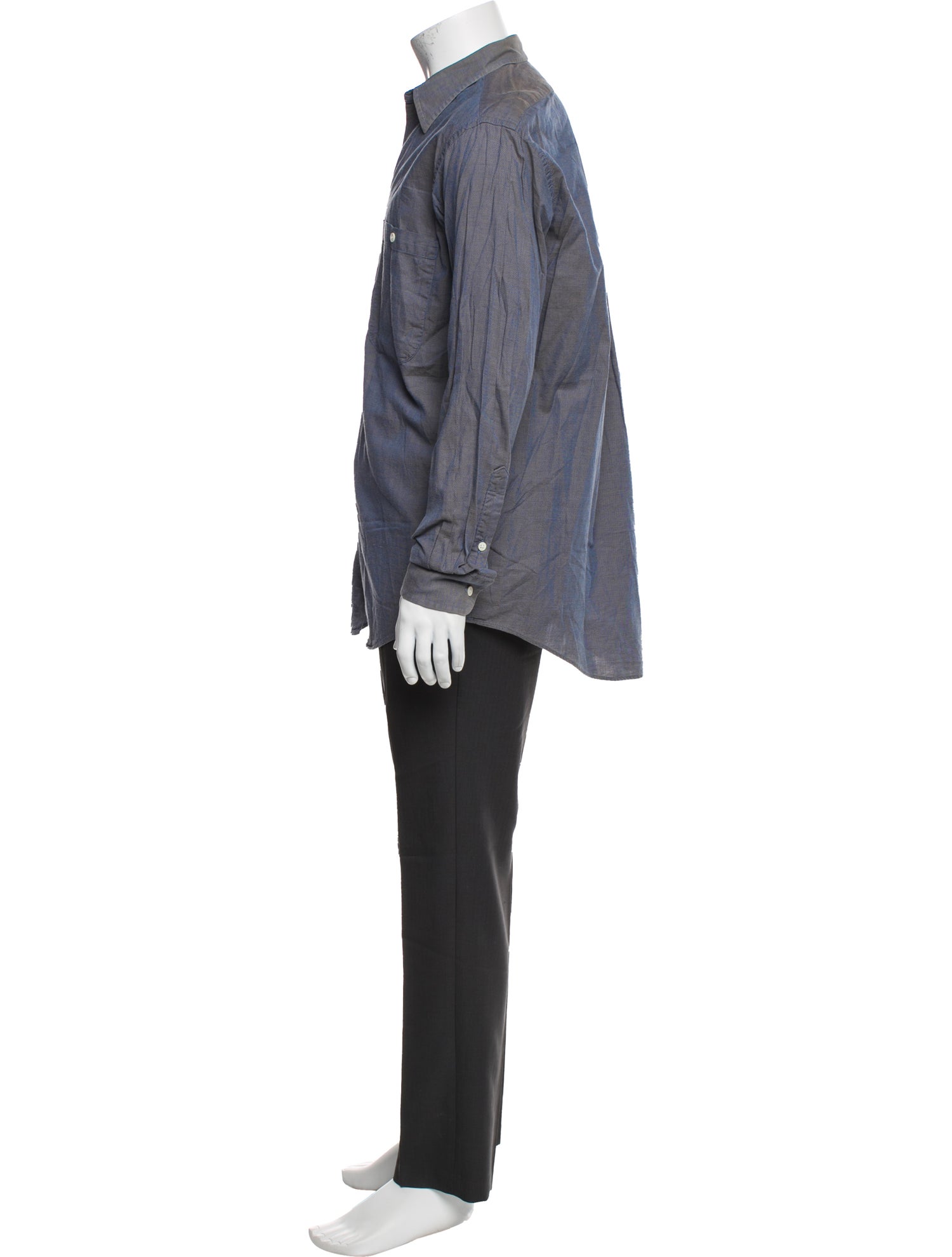 Burberry Vintage Long Sleeve Dress Shirt