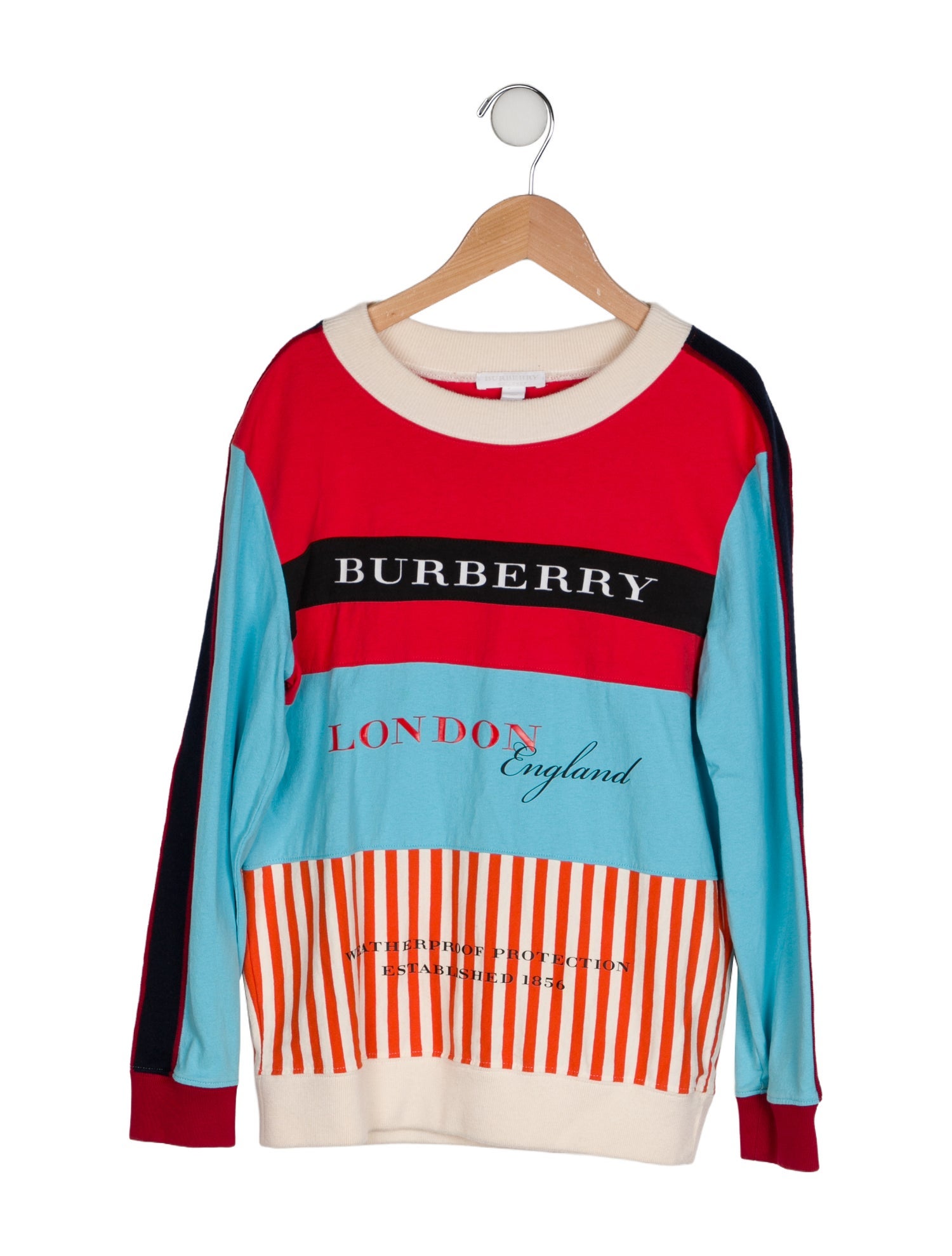 Burberry Logo Print Sweatshirt