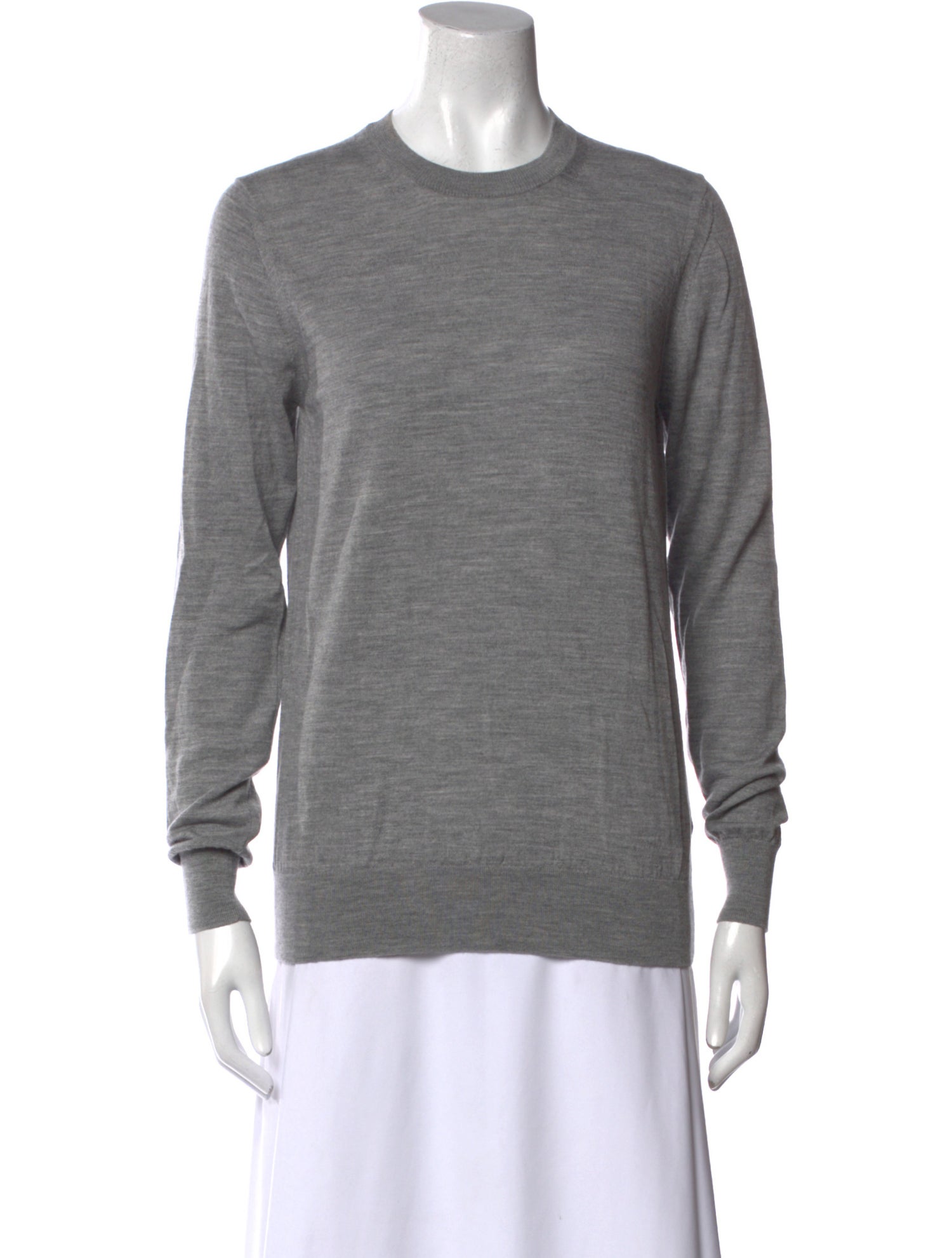 Burberry Merino Wool Crew Neck Sweater