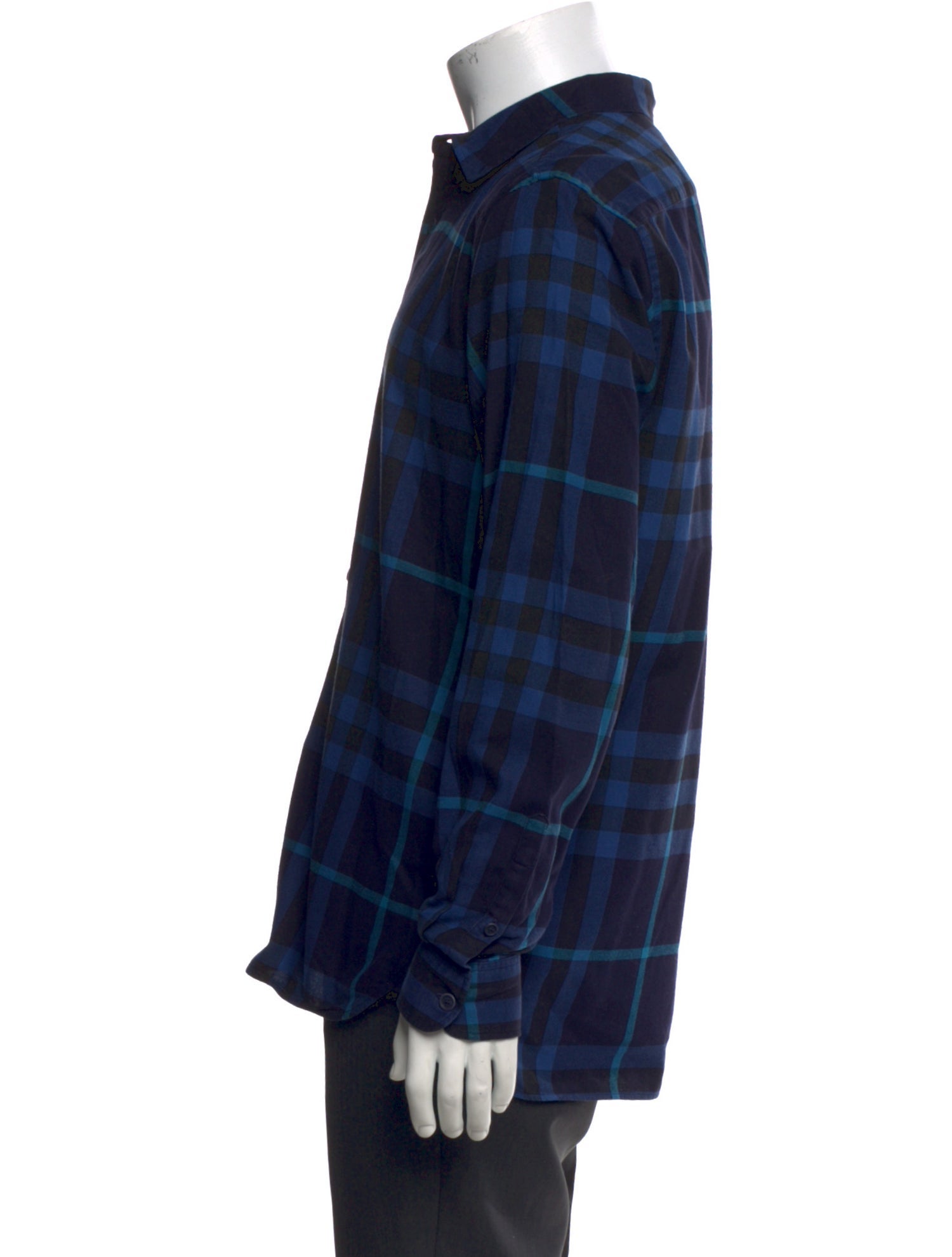 Burberry House Check Pattern Long Sleeve Shirt