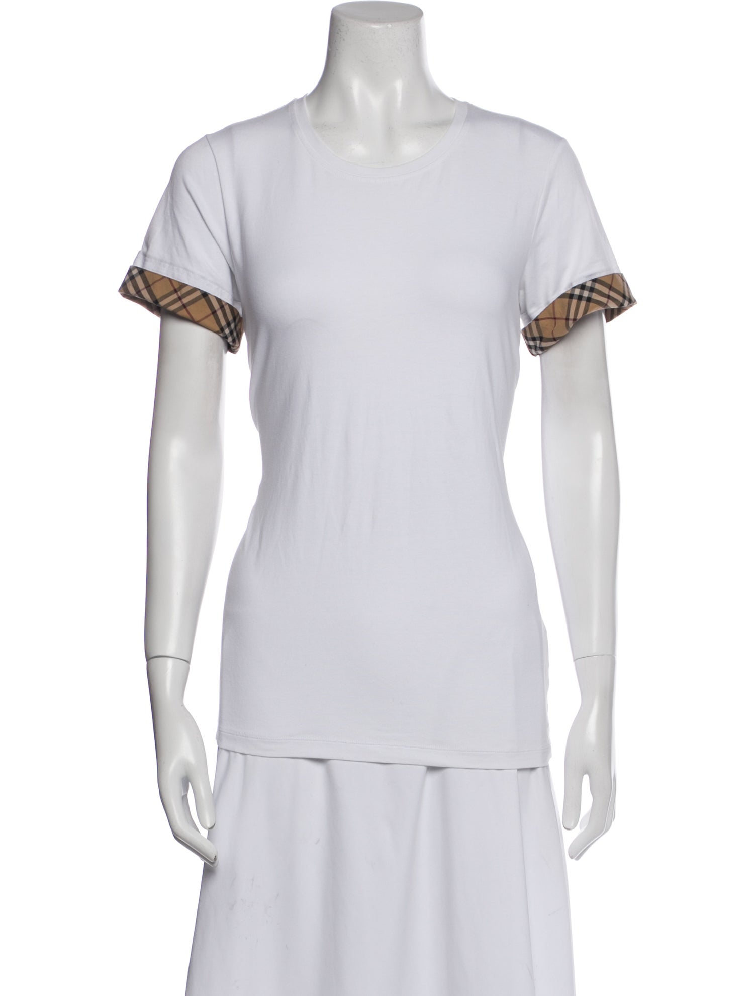 Burberry Crew Neck Short Sleeve T-Shirt