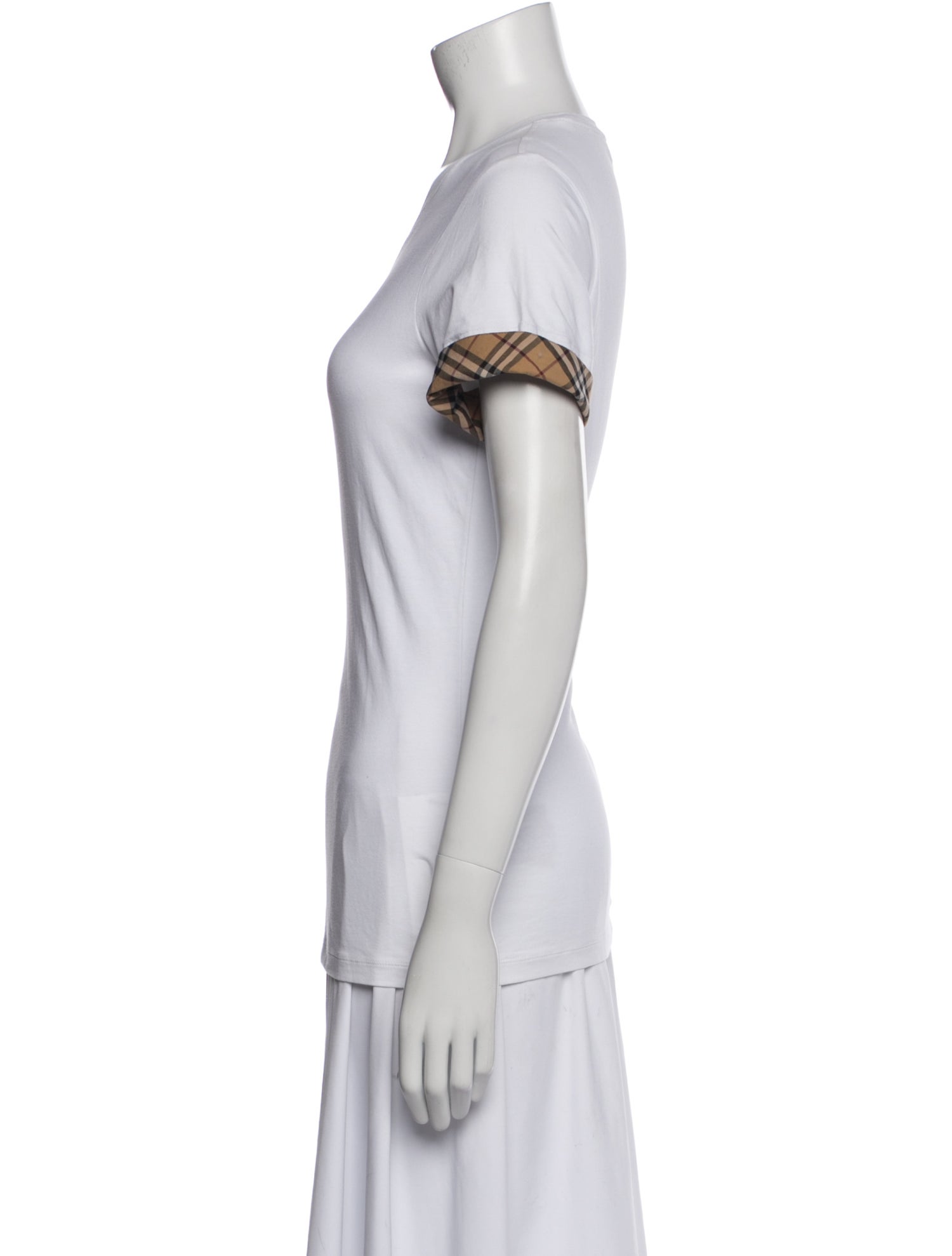 Burberry Crew Neck Short Sleeve T-Shirt