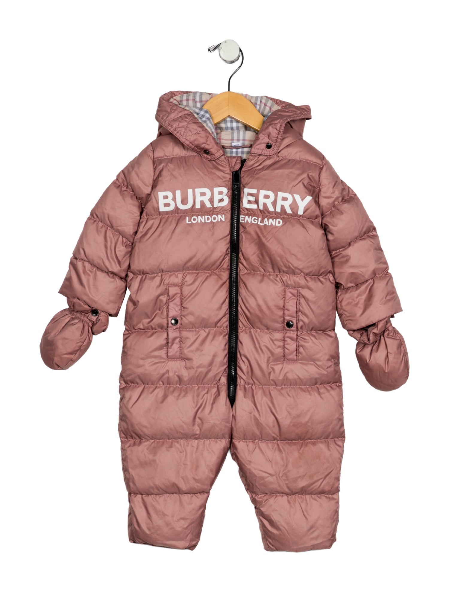 Burberry Infant Logo Snowsuit