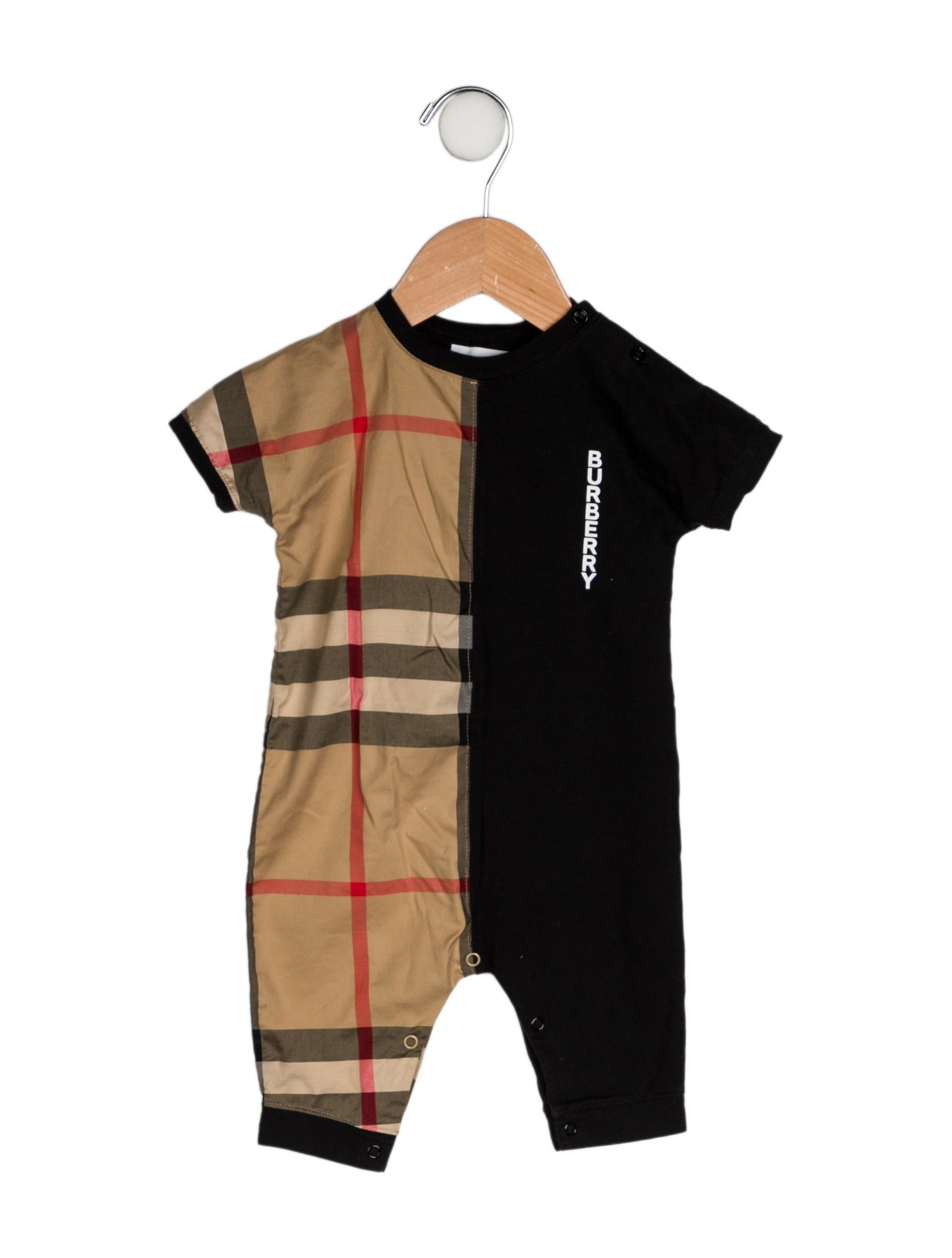 Burberry Nova Check Accent Onesie