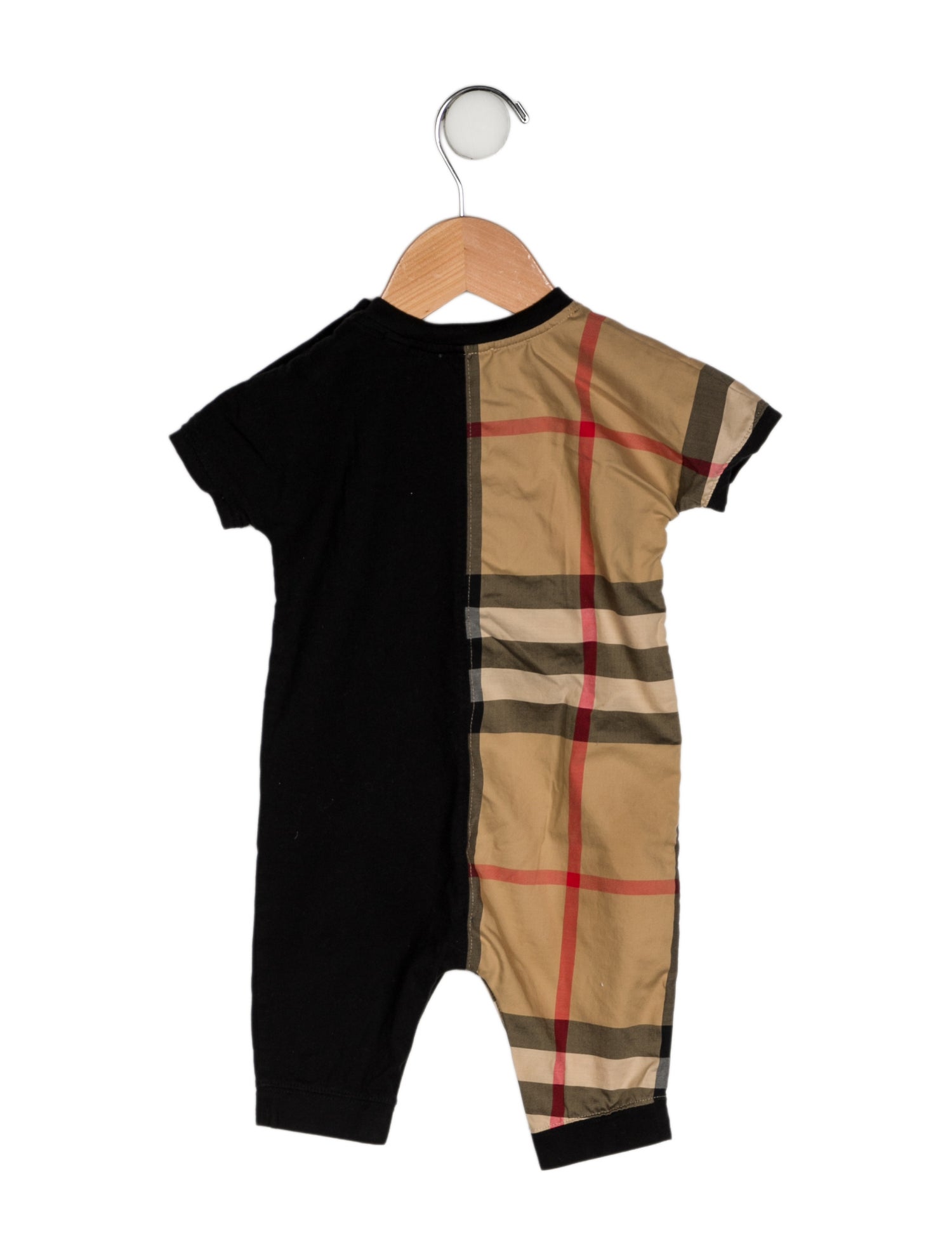 Burberry Nova Check Accent Onesie