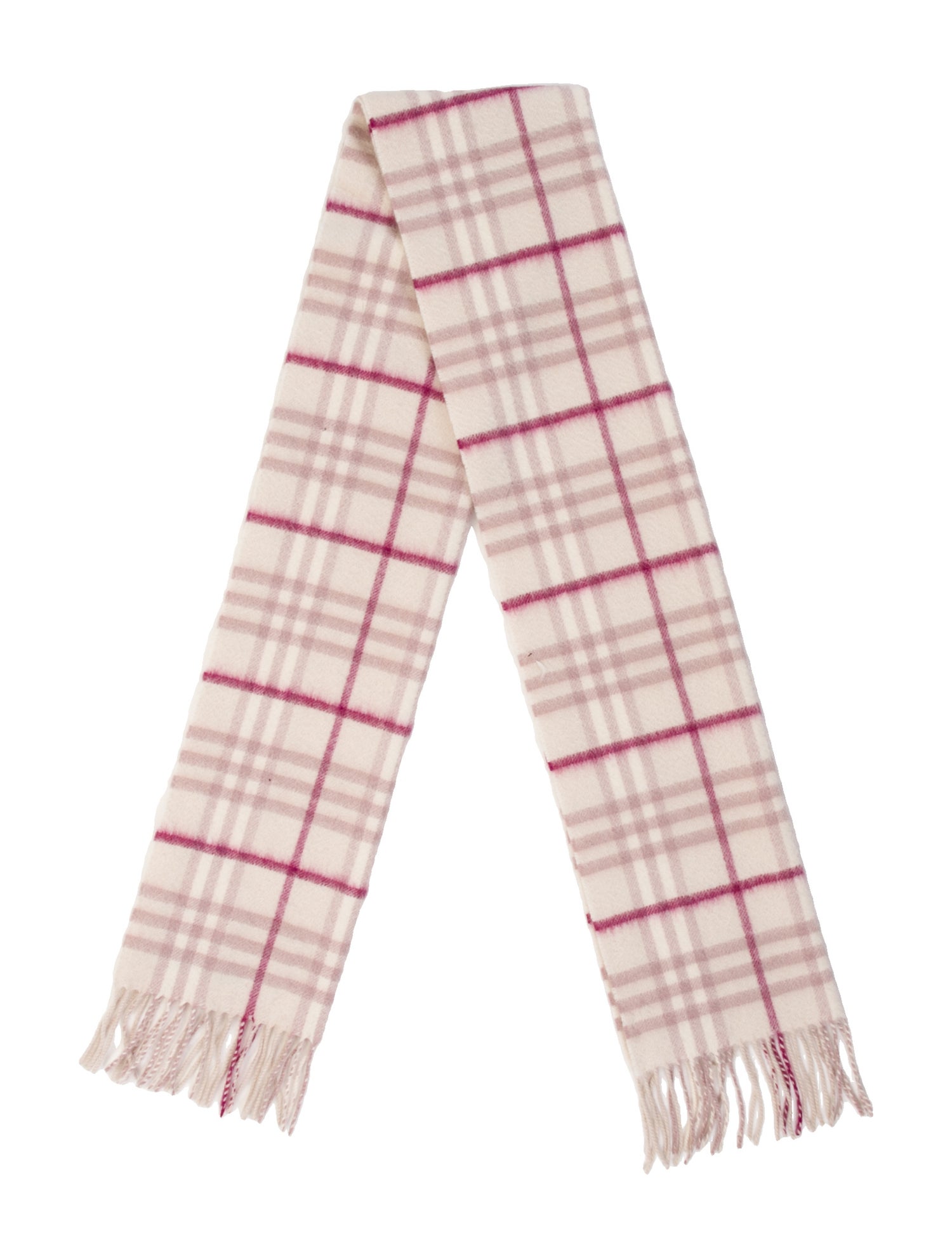 Burberry Cashmere Striped Scarf