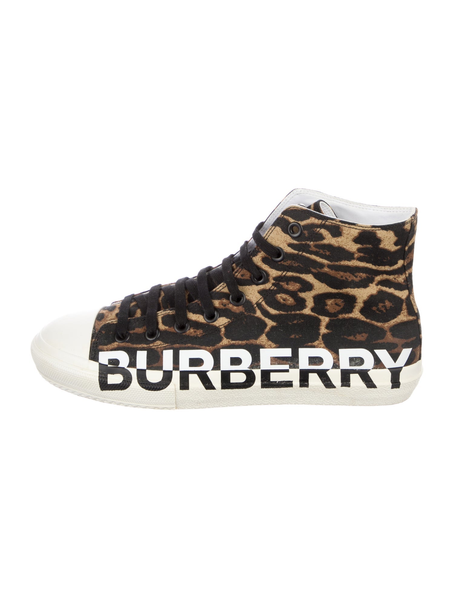 Burberry Animal Print Sneakers