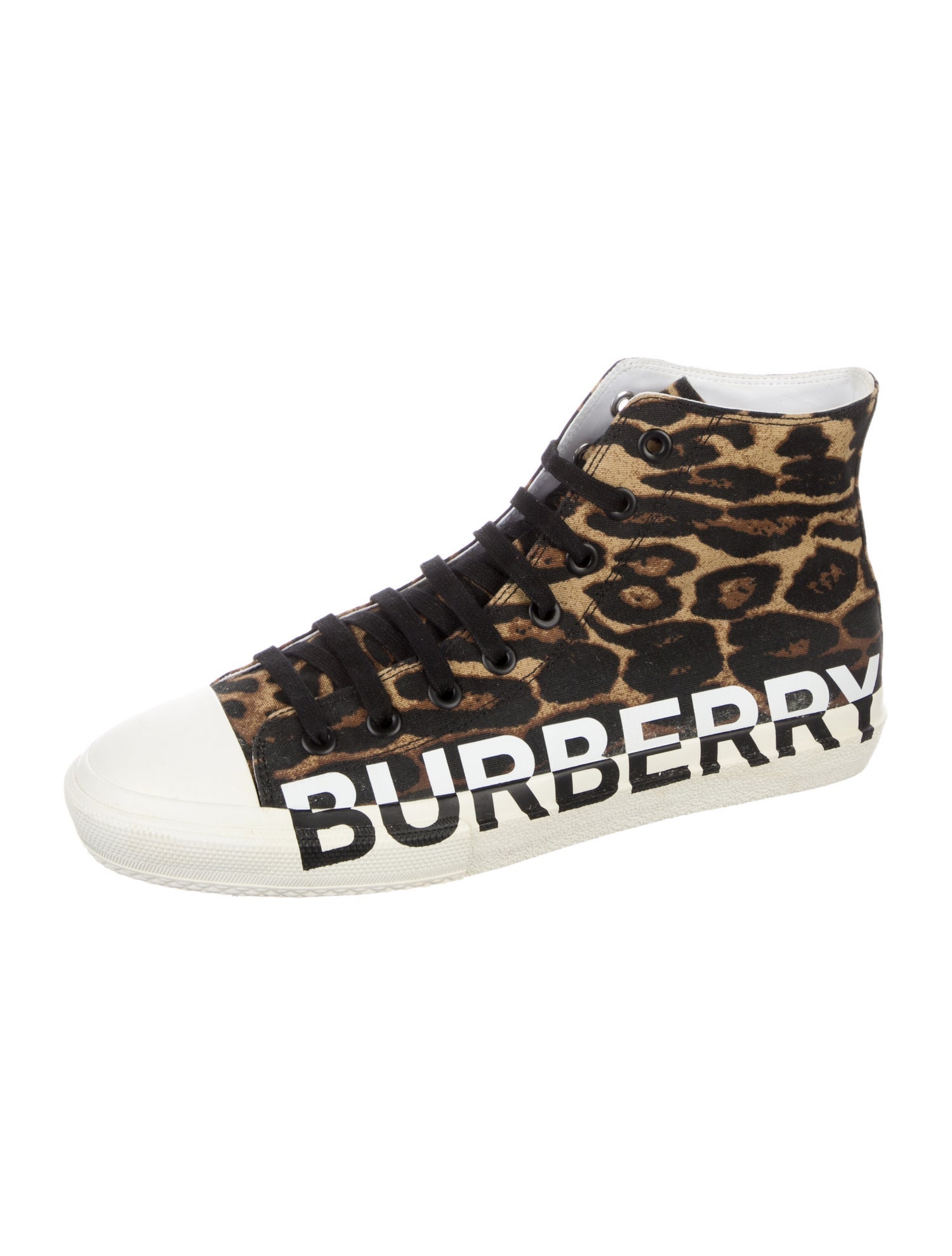 Burberry Animal Print Sneakers