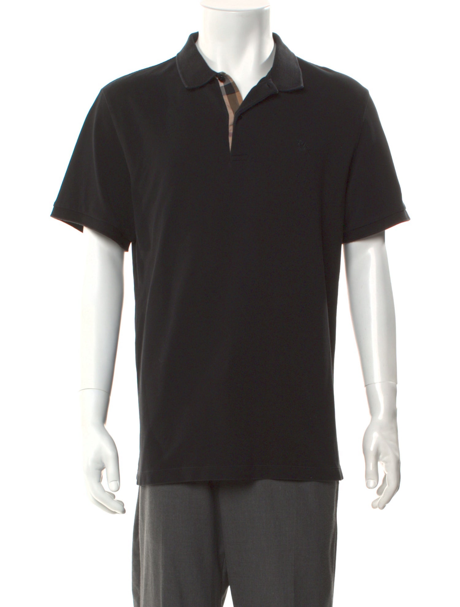 Burberry Collar Short Sleeve Polo Shirt