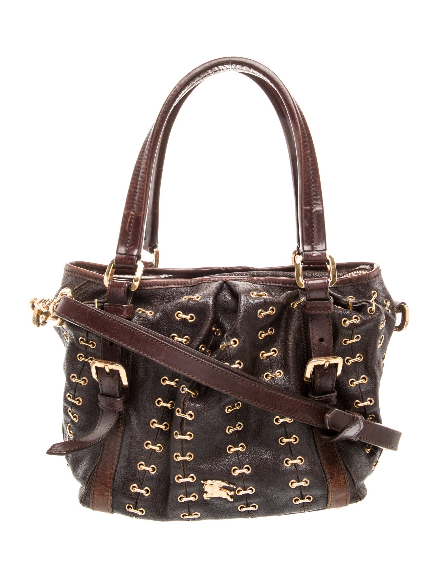 Burberry Leather Shoulder Bag