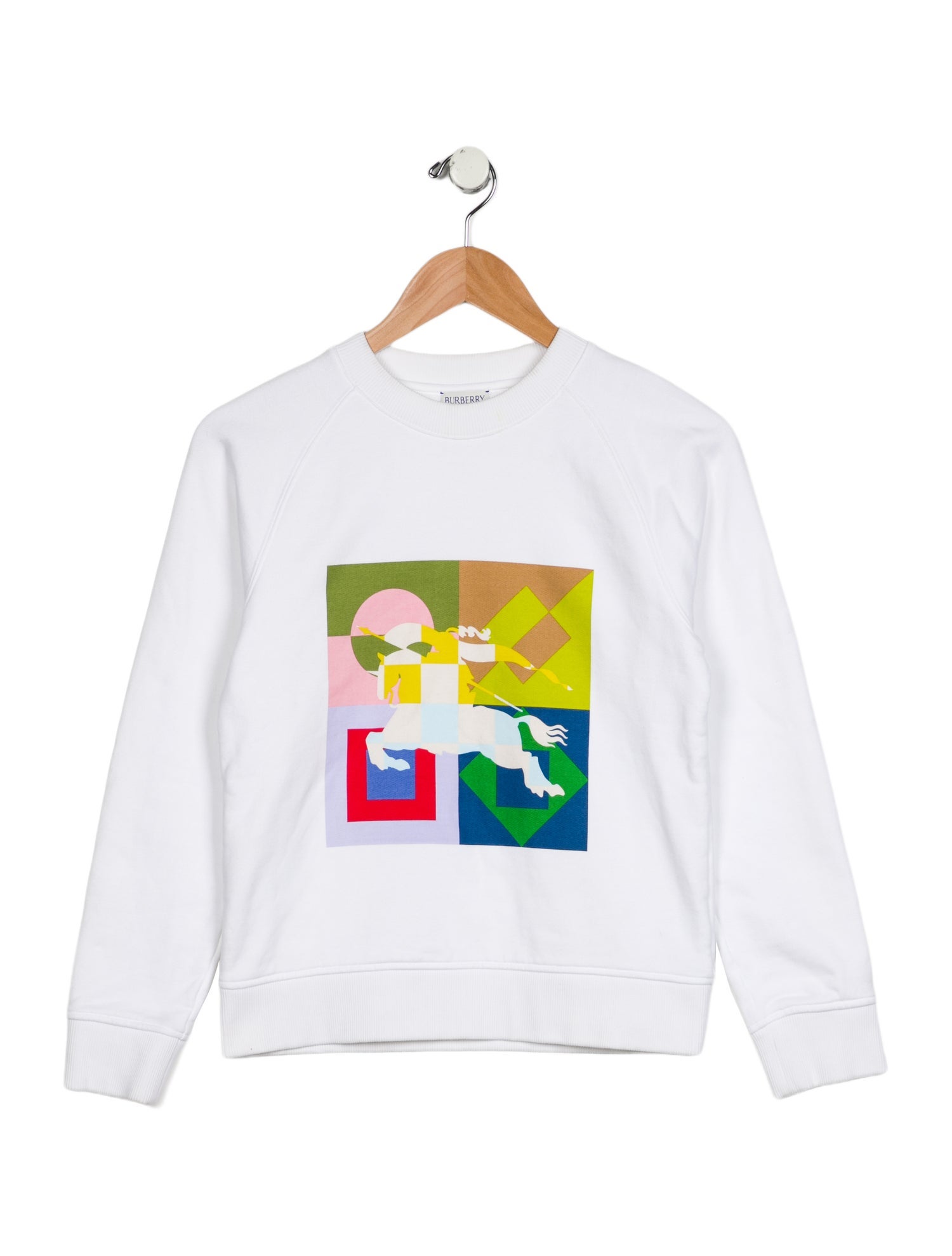 Burberry Girls' Graphic Crewneck Sweater