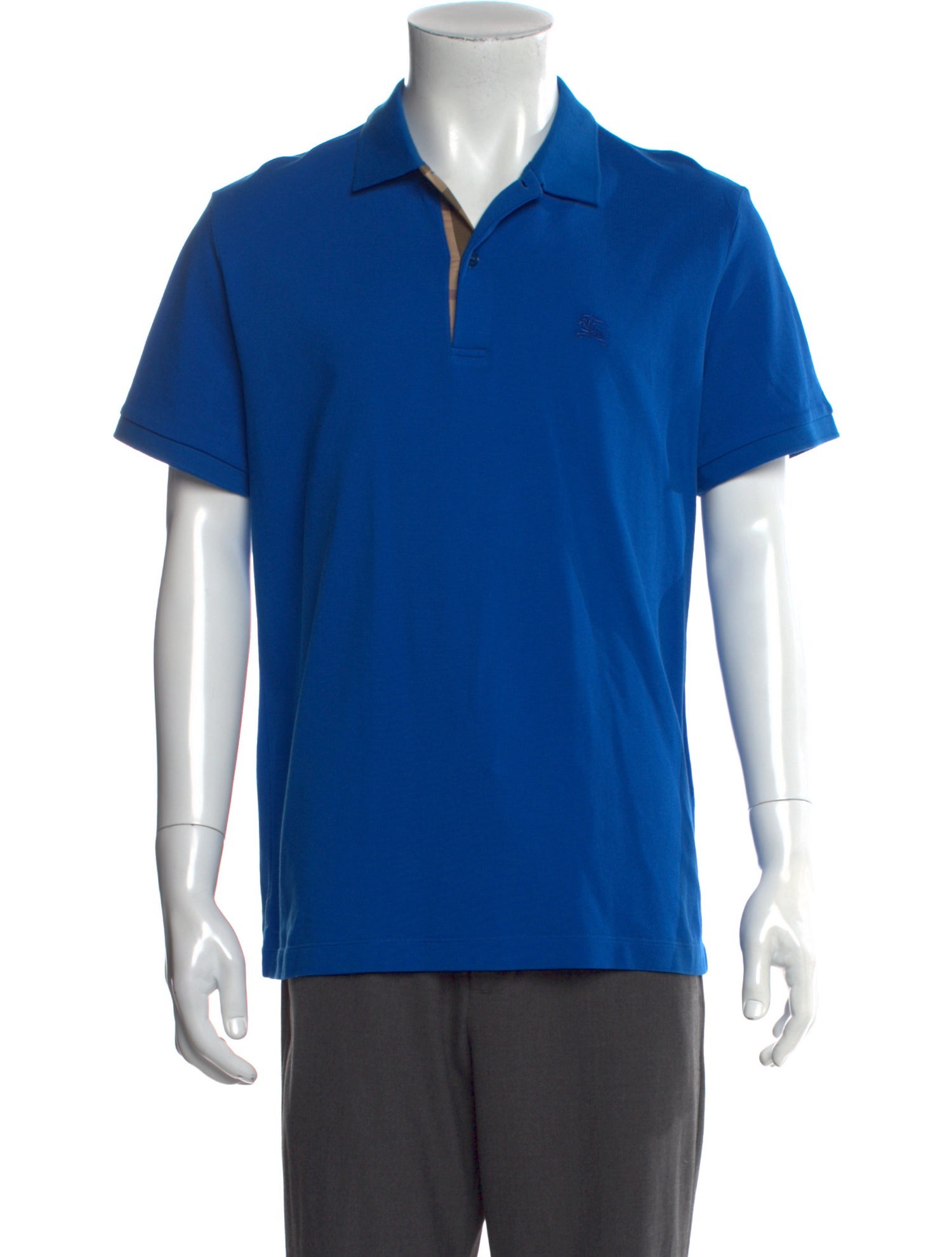 Burberry Nova Check Pattern Collar Polo Shirt