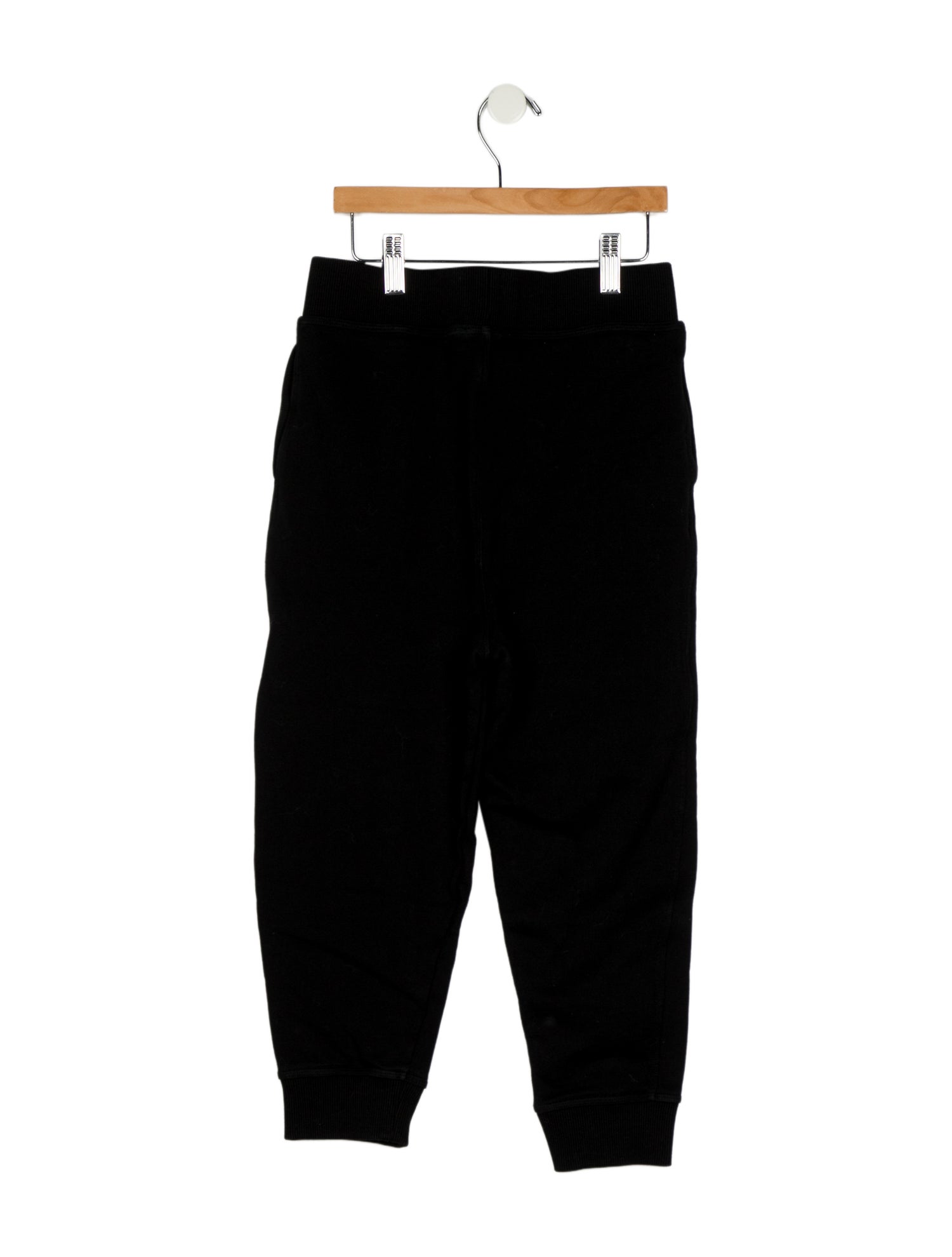 Burberry Prorsum Black Cotton Sweatpants