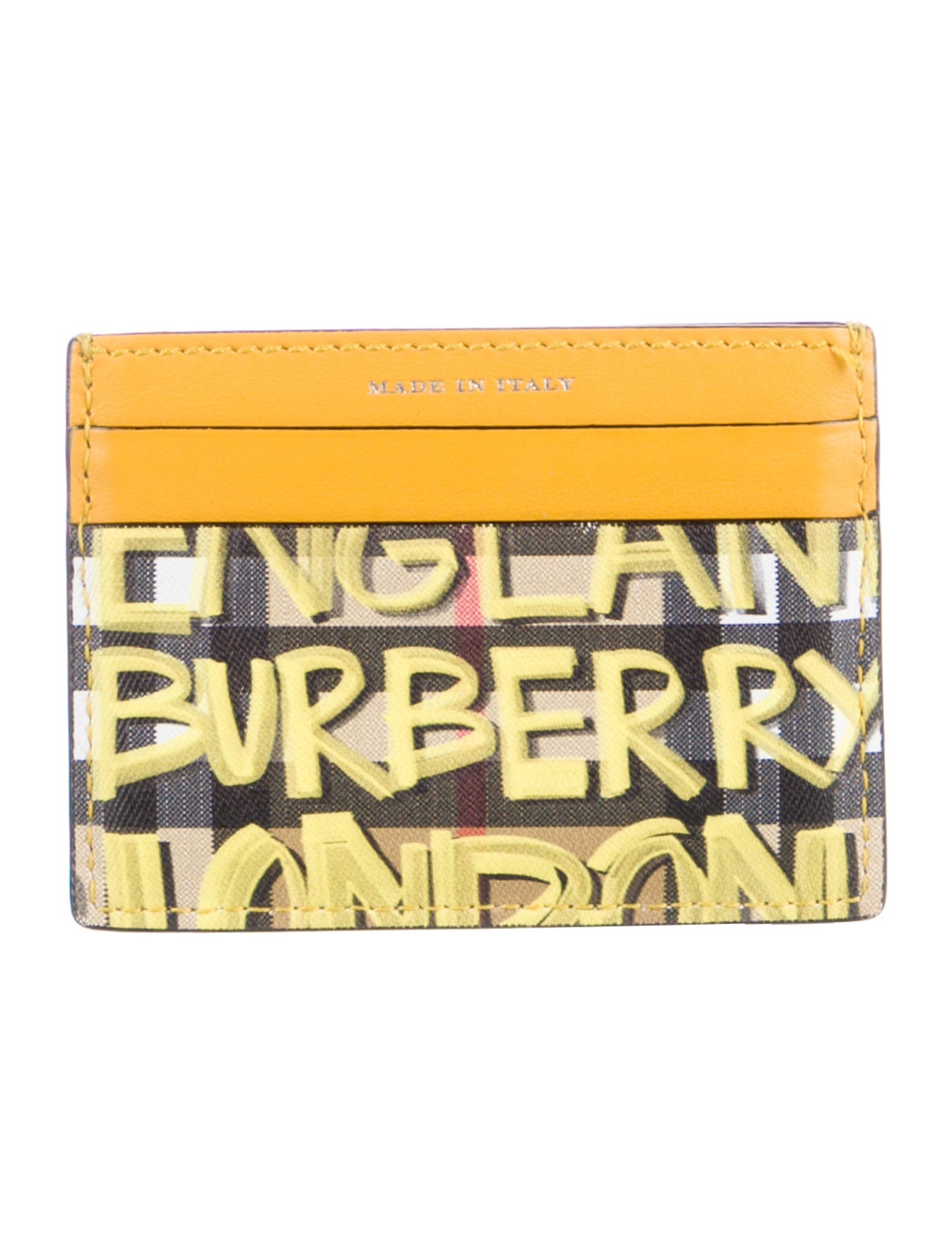 Burberry Nova Check Pattern Card Holder