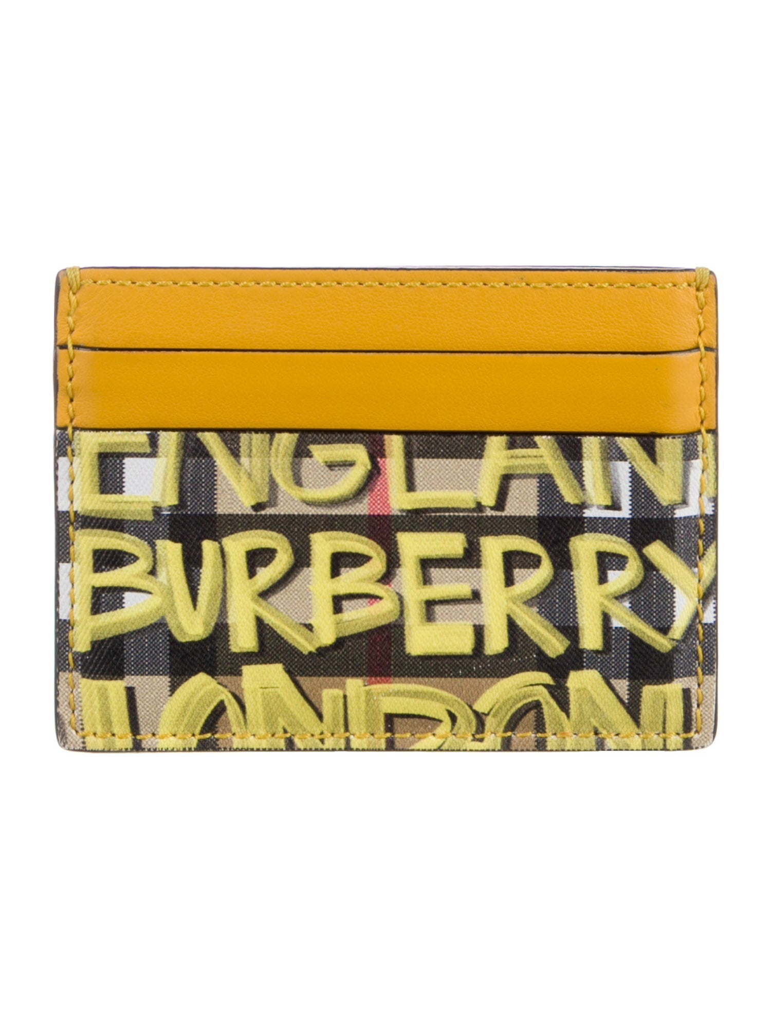 Burberry Nova Check Pattern Card Holder