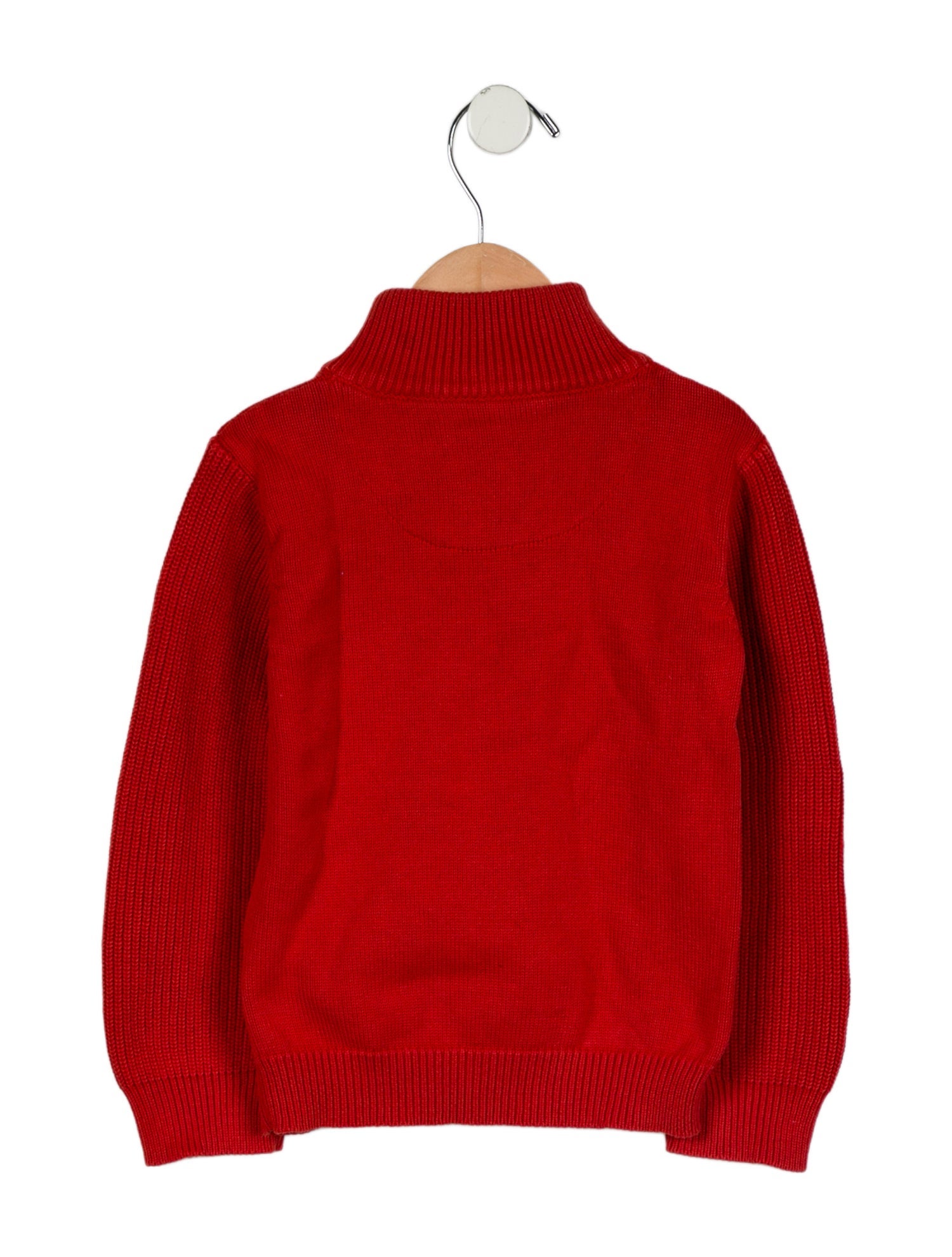 Burberry Boys' Knit Half Zip Sweater