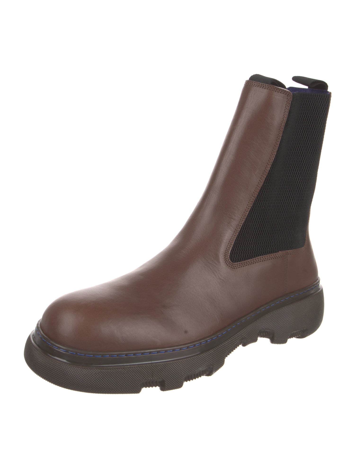 Burberry Leather Chelsea Boots