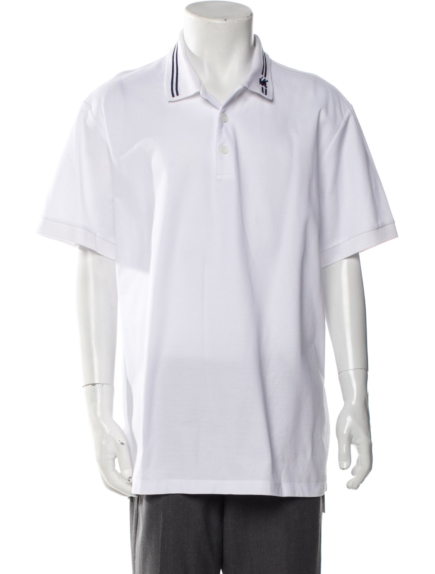 Burberry Collar Short Sleeve Polo Shirt