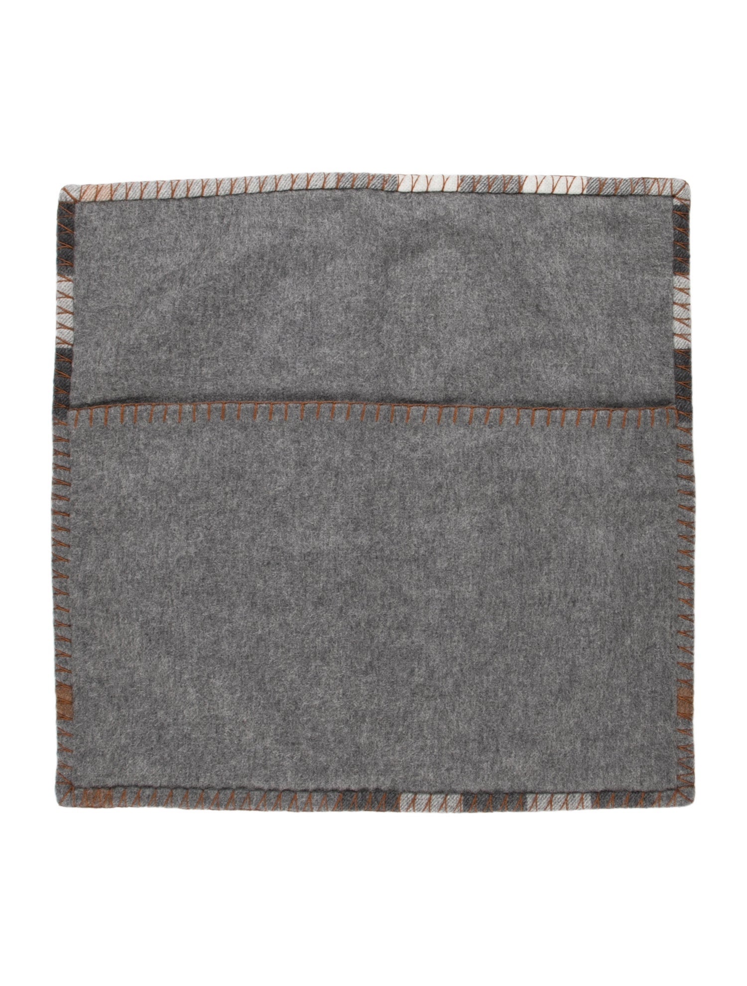 Burberry Cashmere Mega Check Throw Pillow Sham w/ Tags