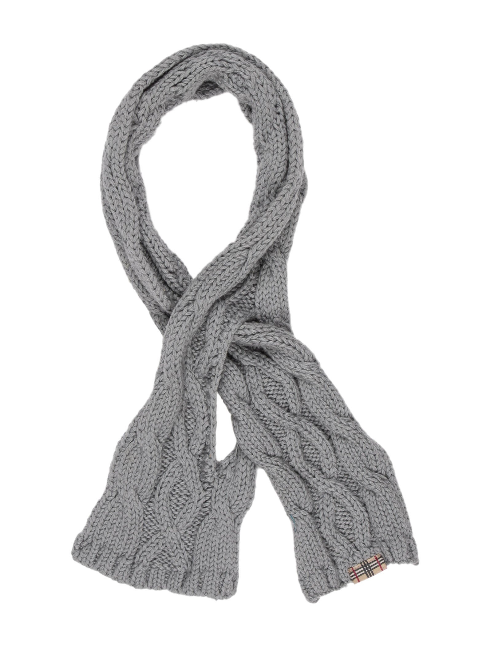 Burberry Kids' Wool Knit Scarf