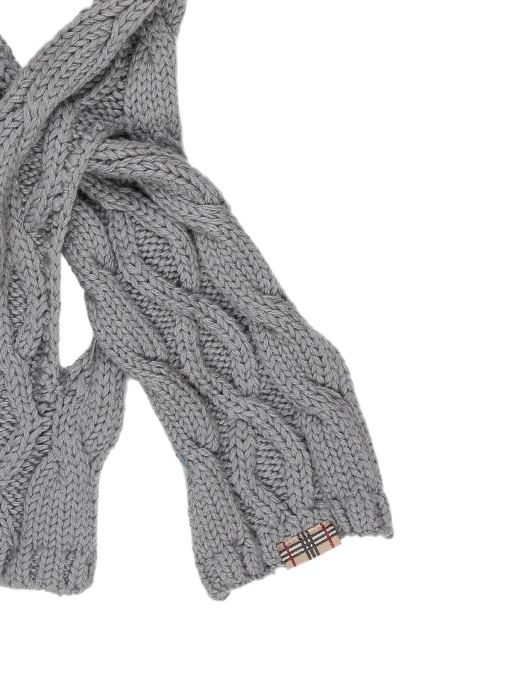 Burberry Kids' Wool Knit Scarf
