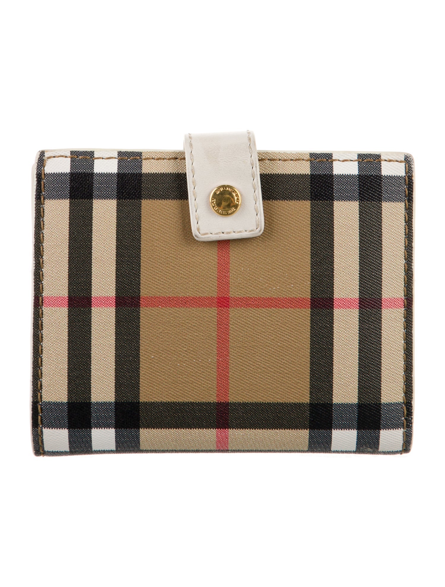 Burberry Printed Compact Wallet