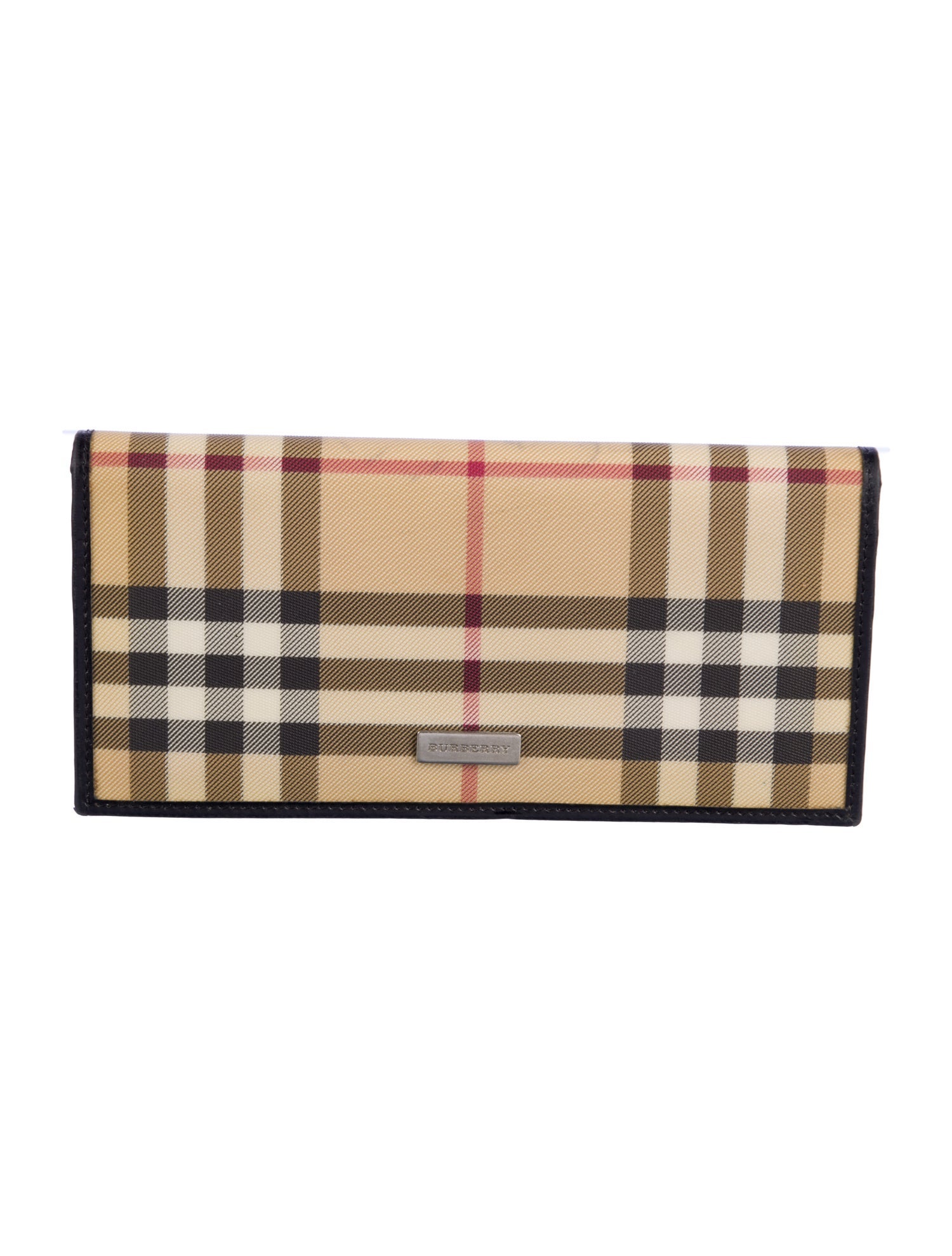Burberry Nova Check Pattern Continental Wallet