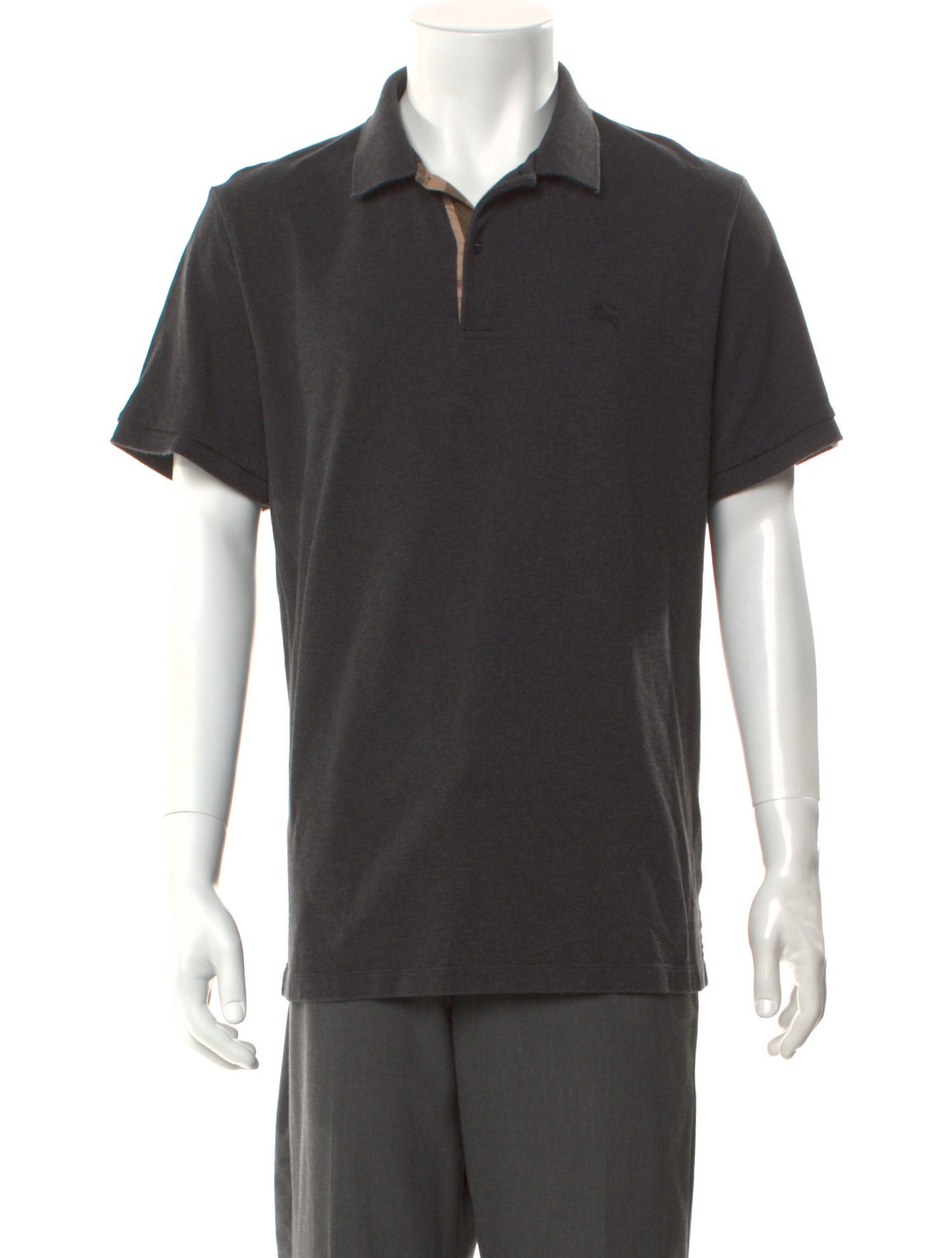 Burberry House Check Pattern Collar Polo Shirt
