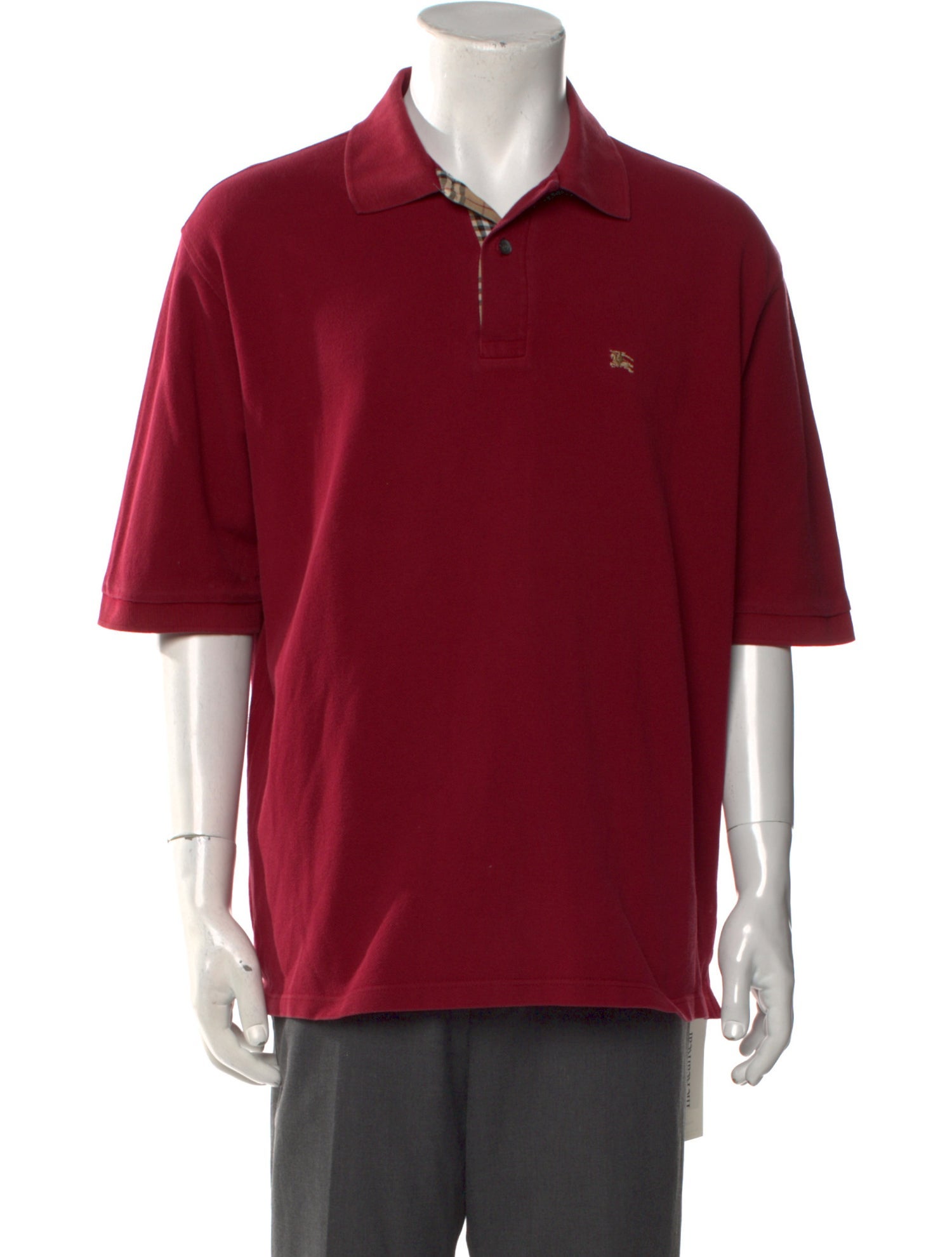 Burberry London Collar Short Sleeve Polo Shirt