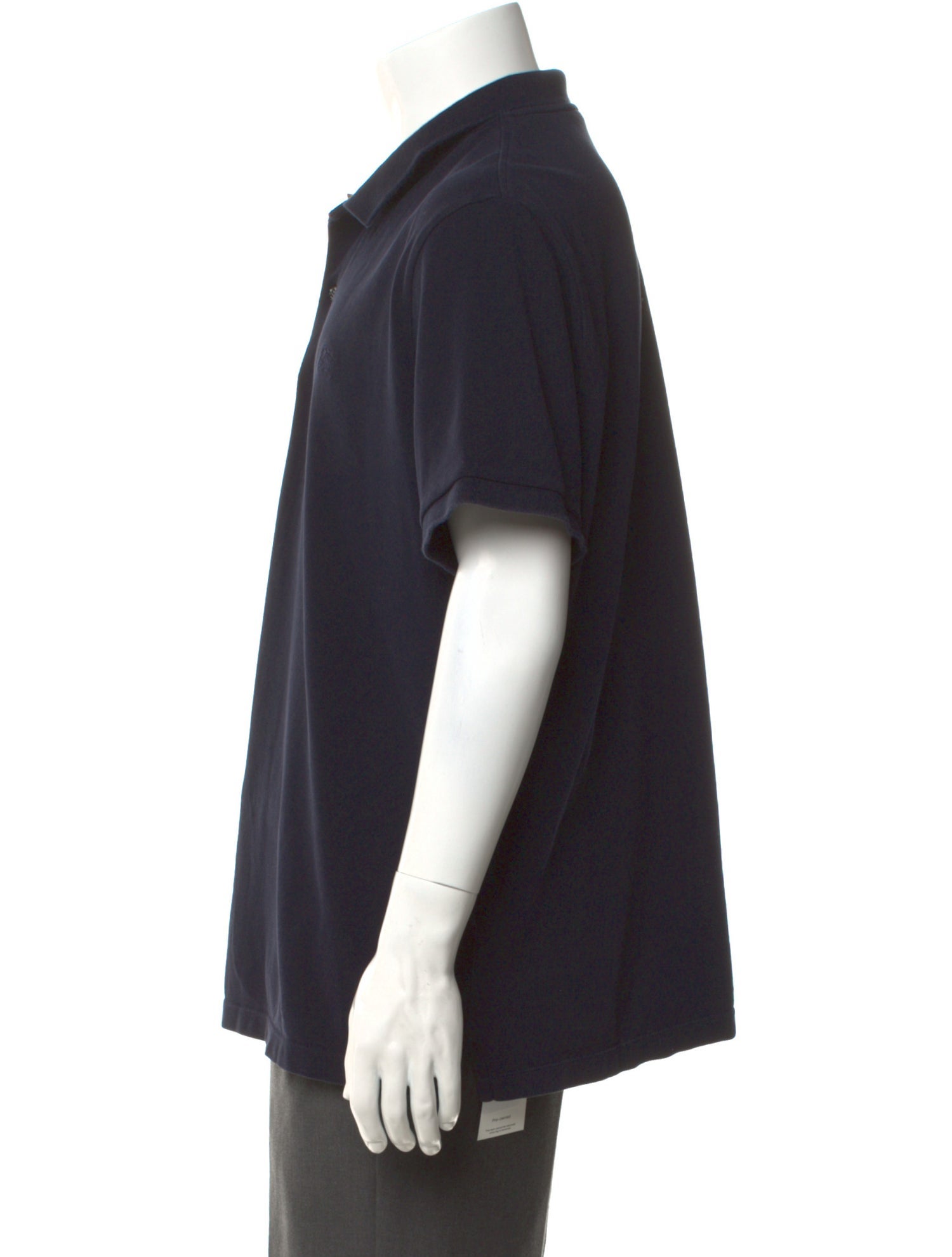 Burberry TB Monogram Collar Polo Shirt