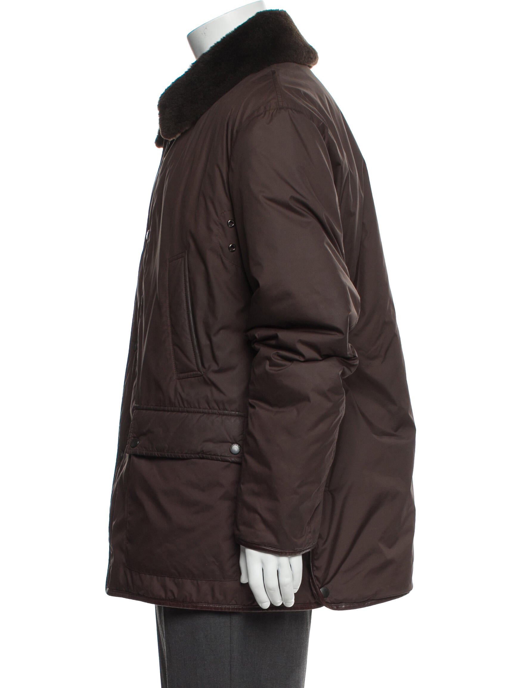 Burberry London House Check Pattern Puffer Coat