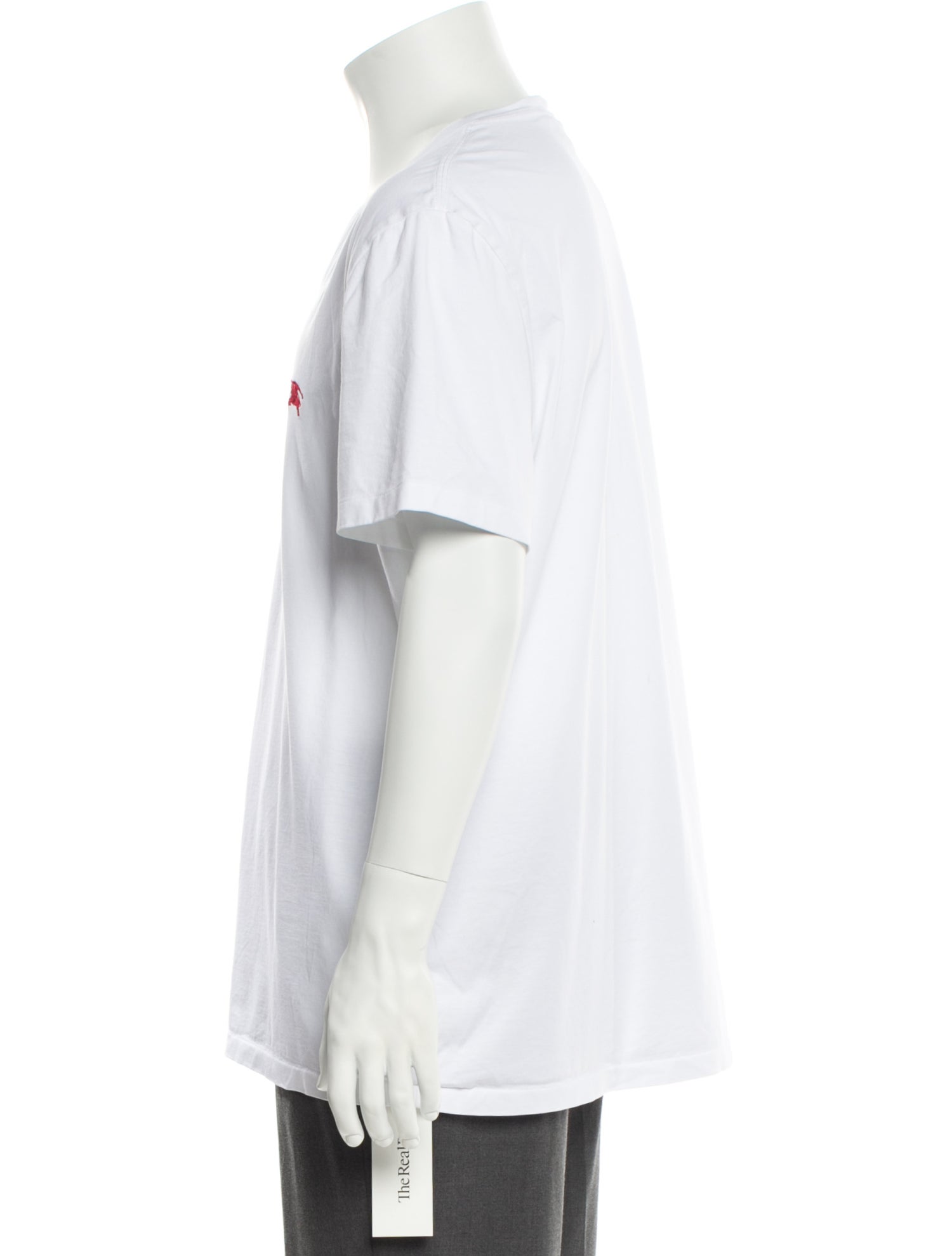 Burberry V-Neck Short Sleeve T-Shirt