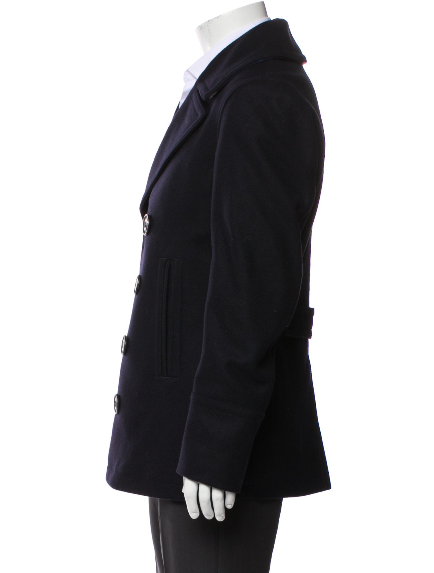 Burberry Virgin Wool Peacoat