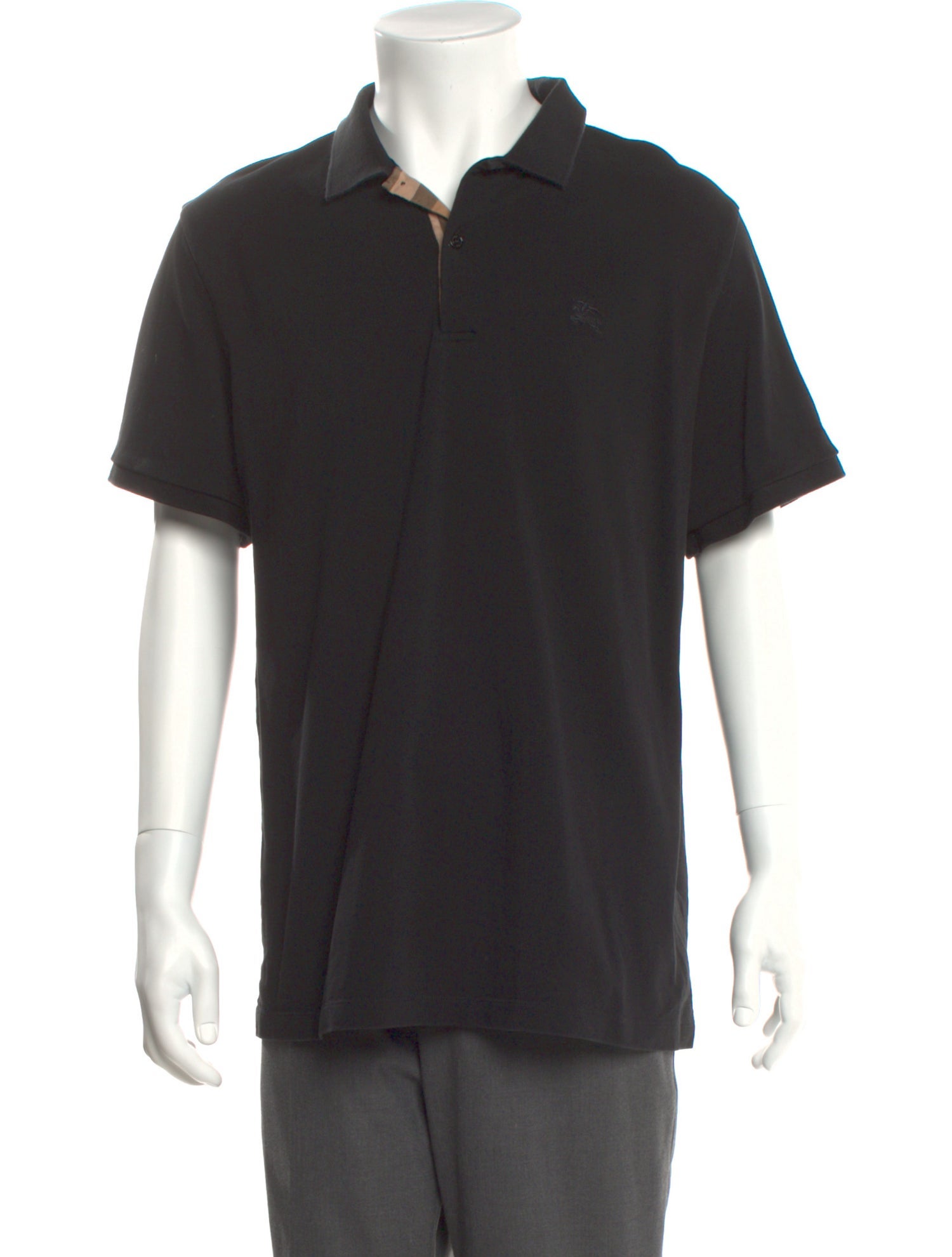 Burberry House Check Pattern Collar Polo Shirt