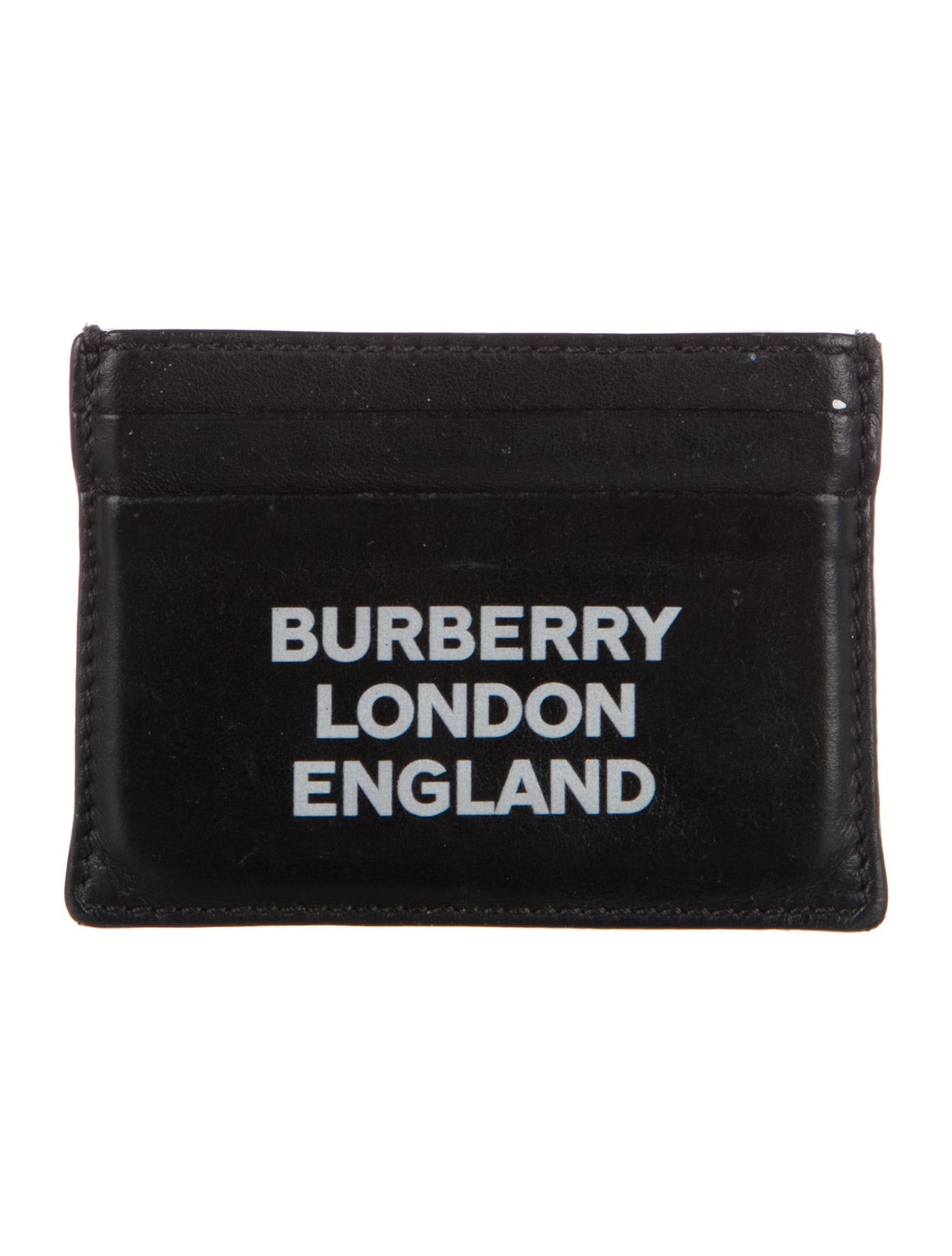Burberry Signature Logo Leather Wallet