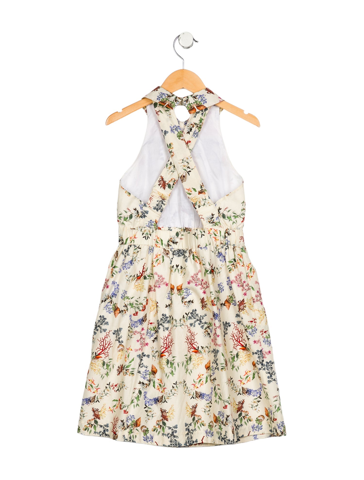 Burberry Kid Girls sleeveless printed dress
