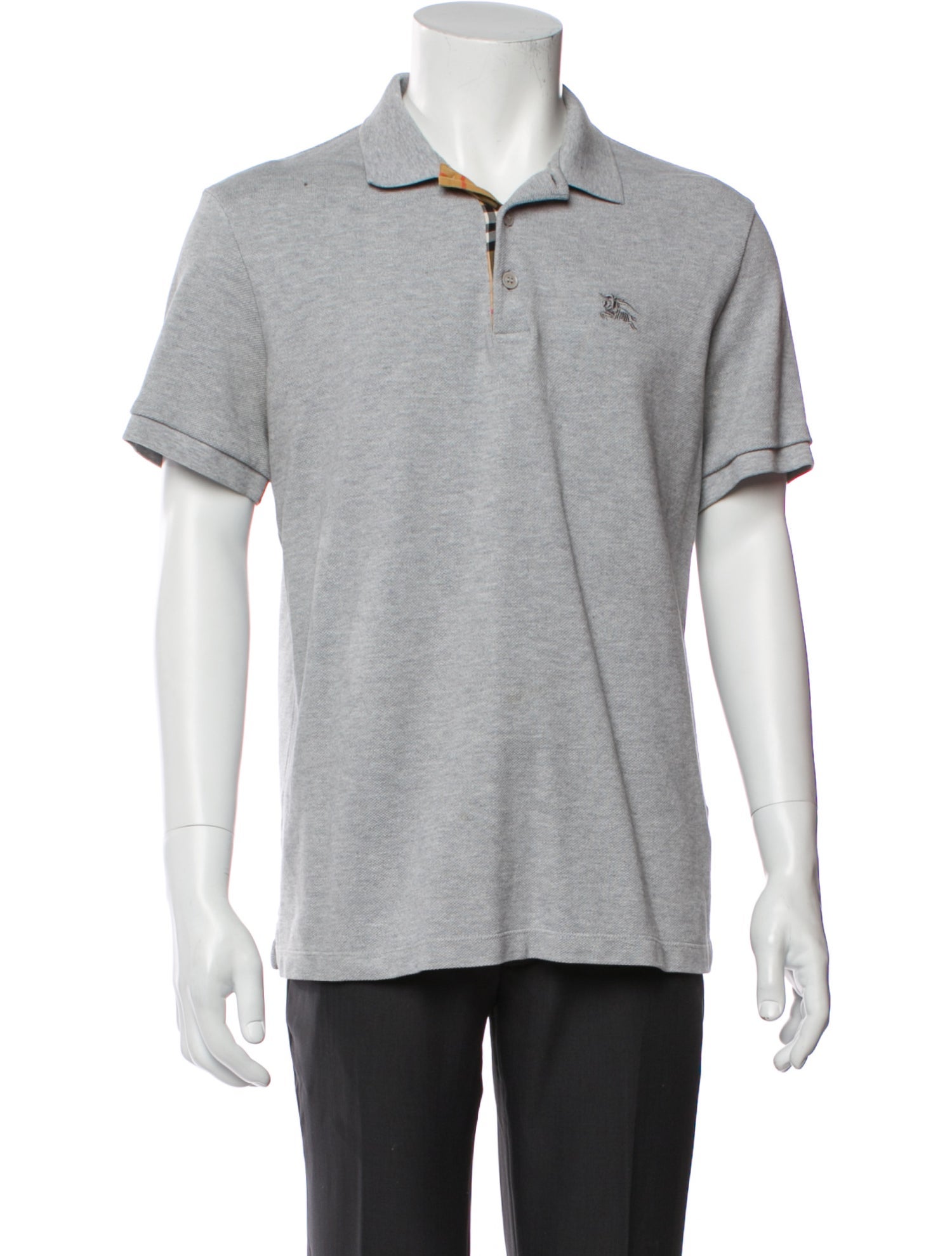 Burberry Collar Short Sleeve Polo Shirt