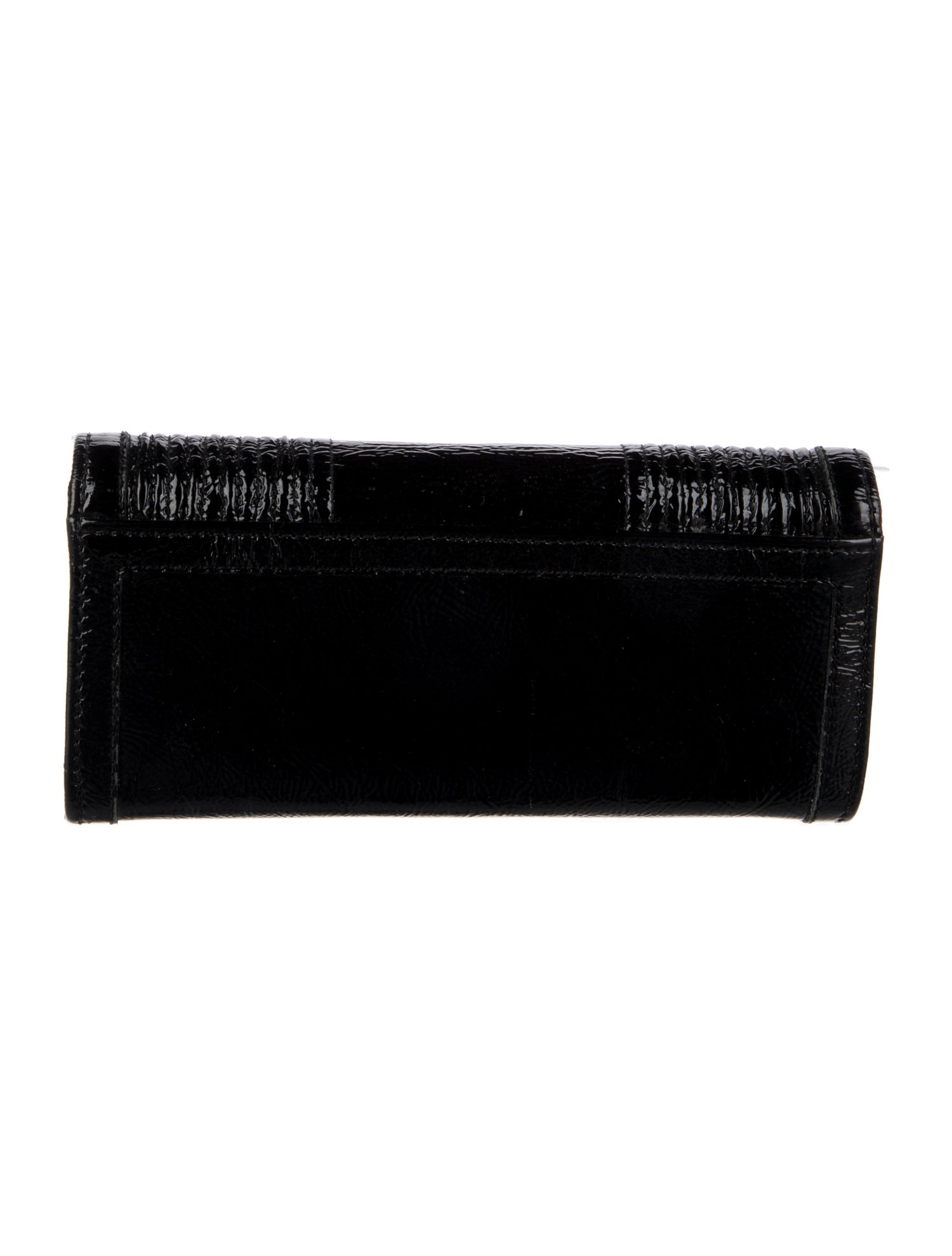 Burberry Patent Leather Continental Wallet